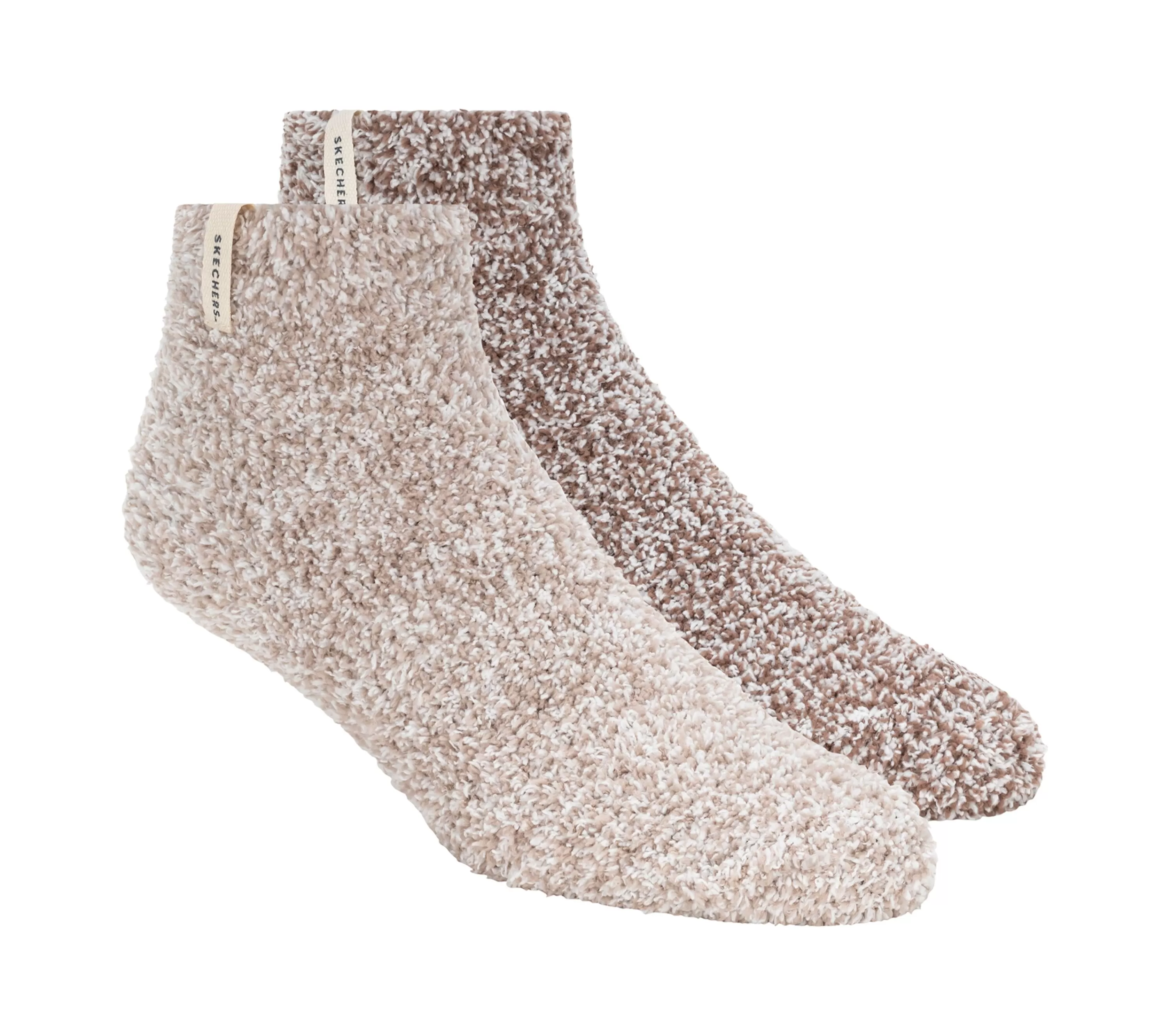 2 Pack Furry Quarter Socks-SKECHERS Clearance