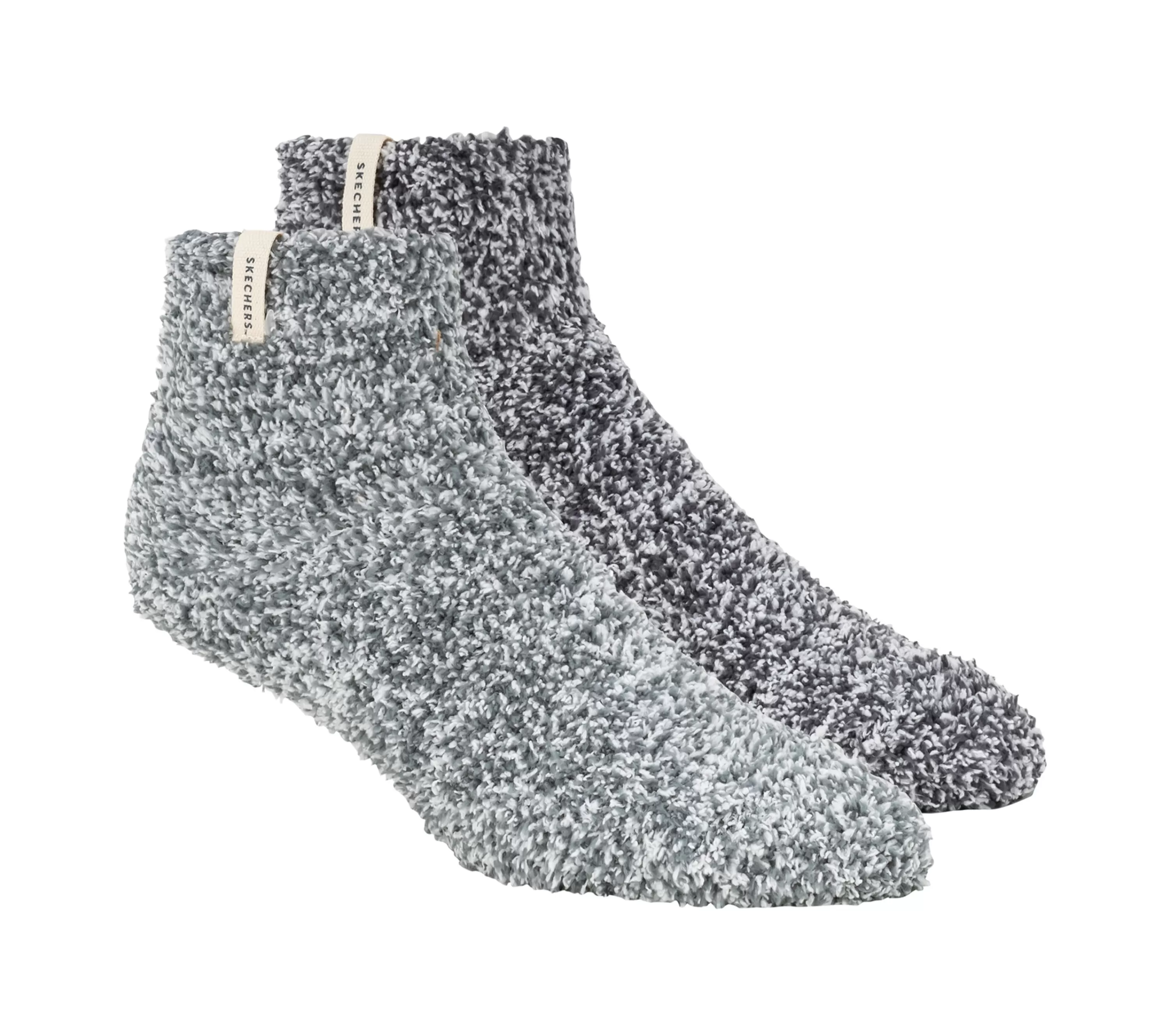 2 Pack Furry Quarter Socks-SKECHERS Discount