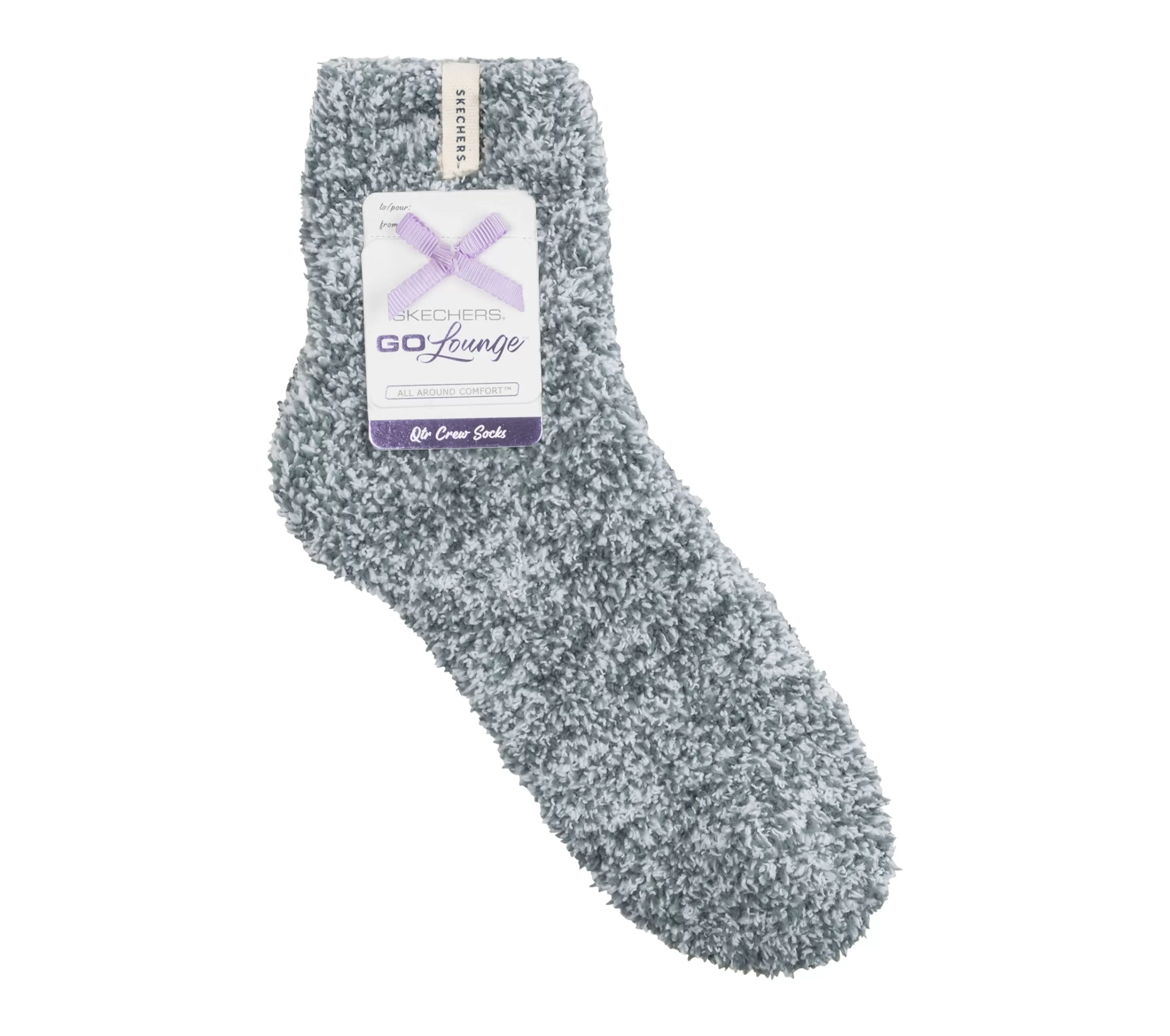 2 Pack Furry Quarter Socks-SKECHERS Discount