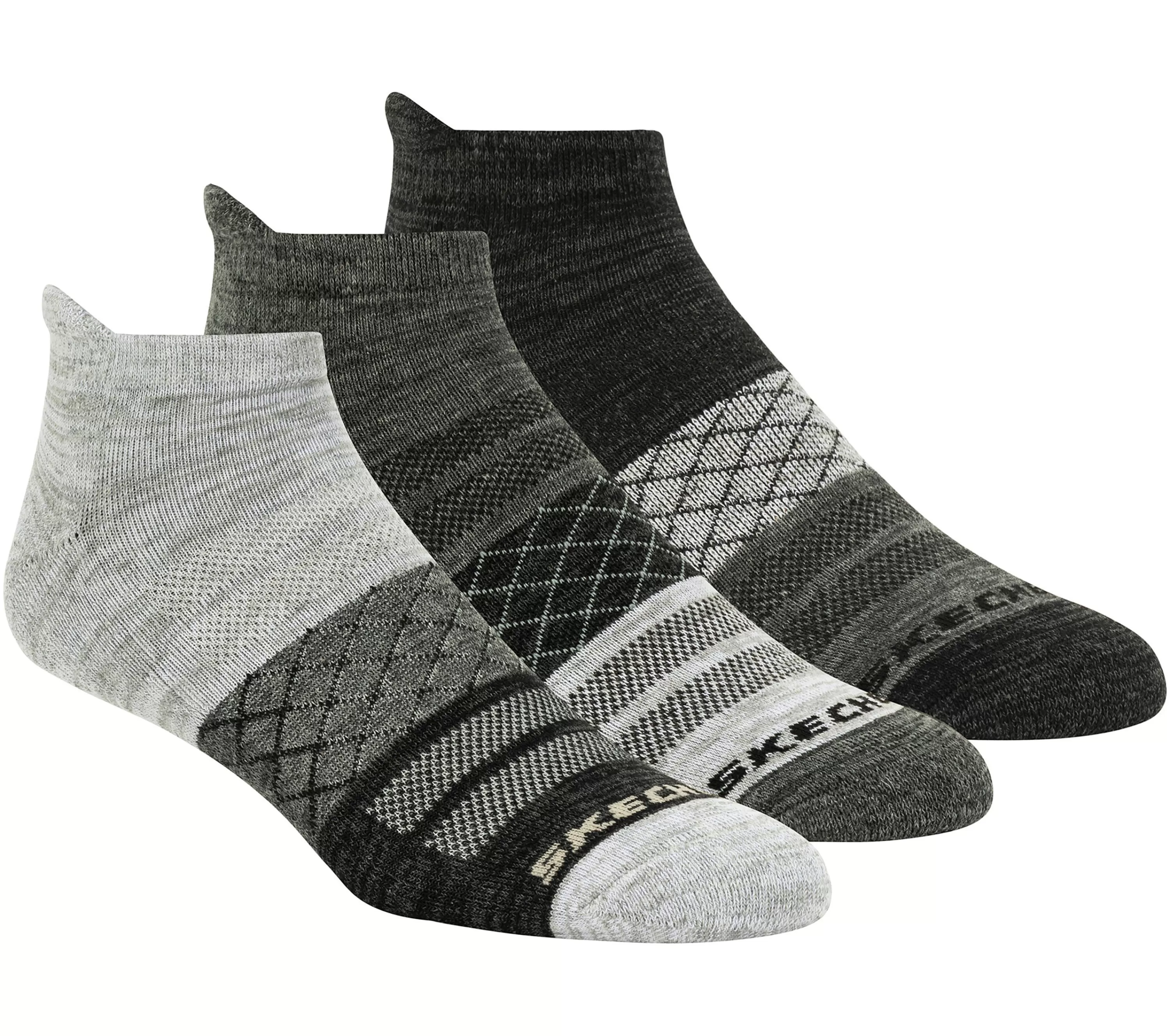 3 Pack Diamond Arch Socks-SKECHERS Outlet