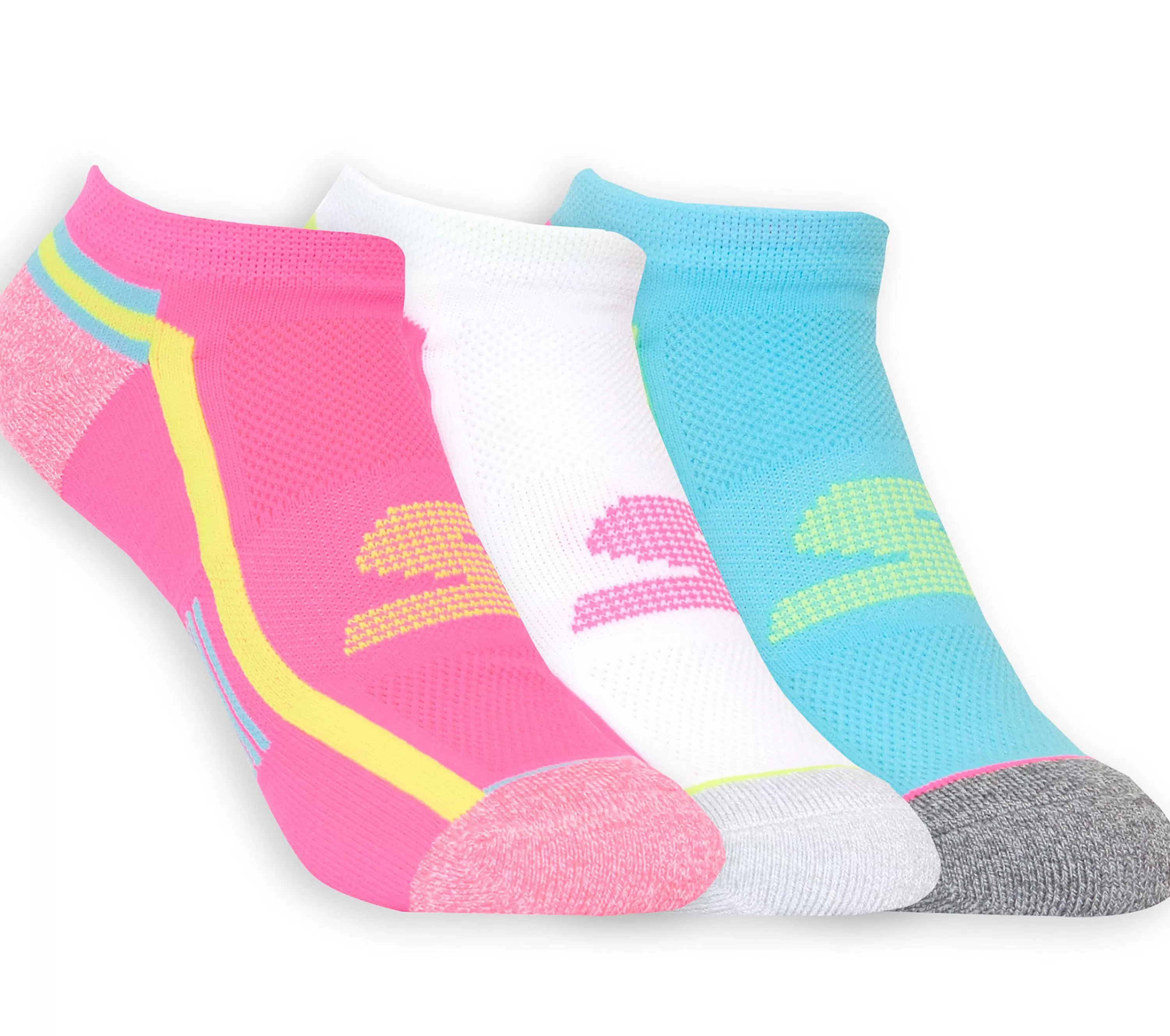 3 Pack Extended Terry Ankle Sport Socks-SKECHERS Store