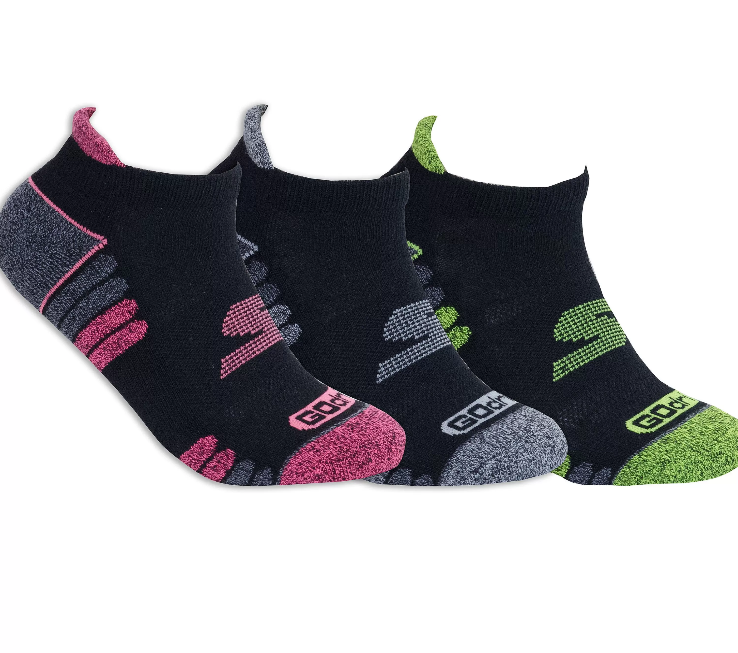 3 Pack Godri Heathered Performance Socks-SKECHERS Fashion