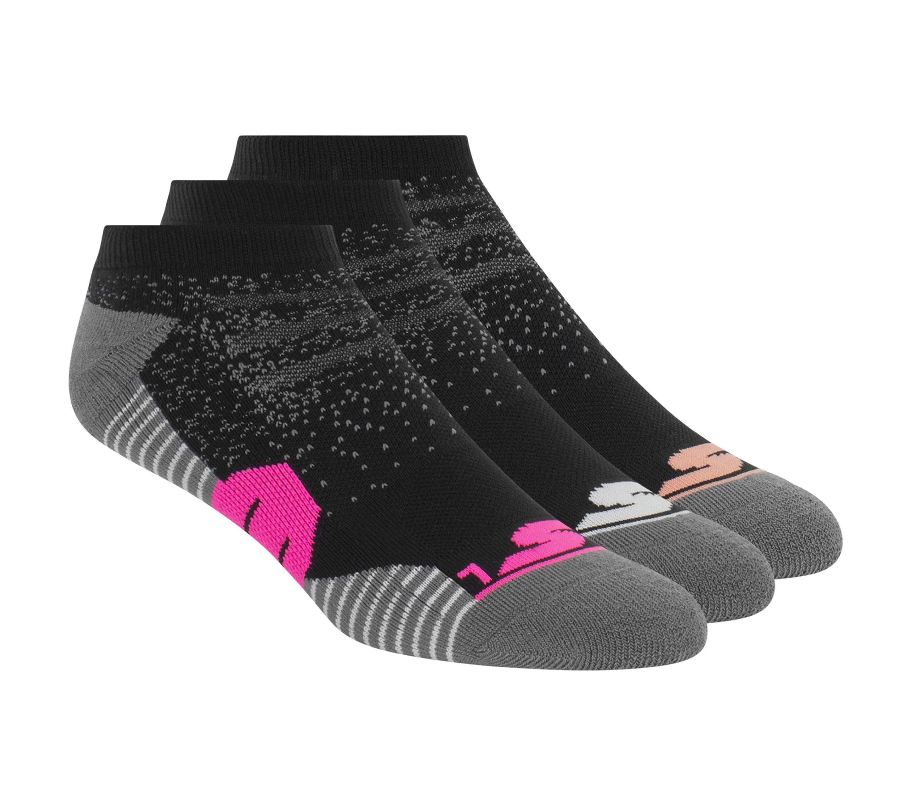 3 Pack Low Cut Half Terry Socks-SKECHERS Store