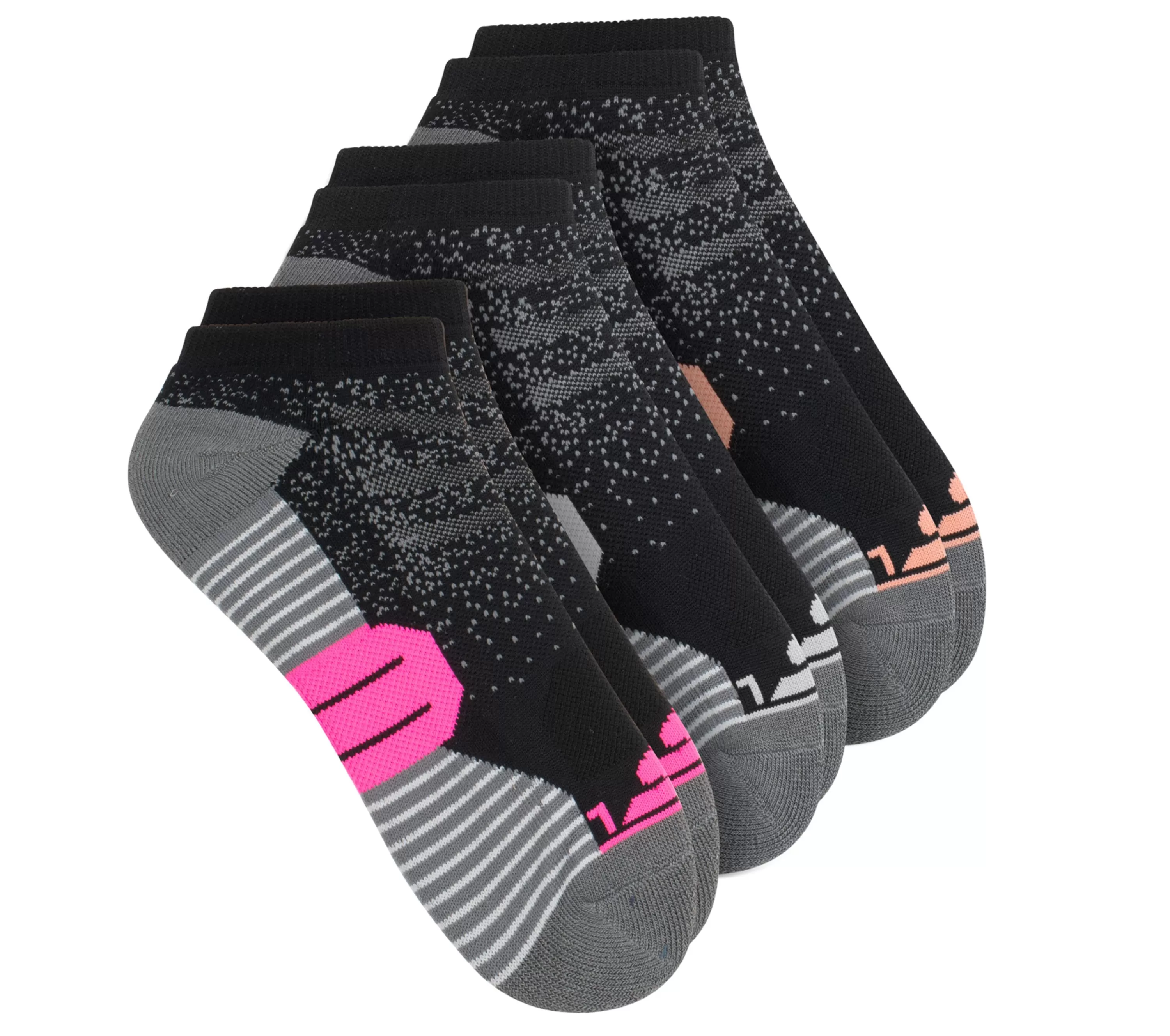 3 Pack Low Cut Half Terry Socks-SKECHERS Store