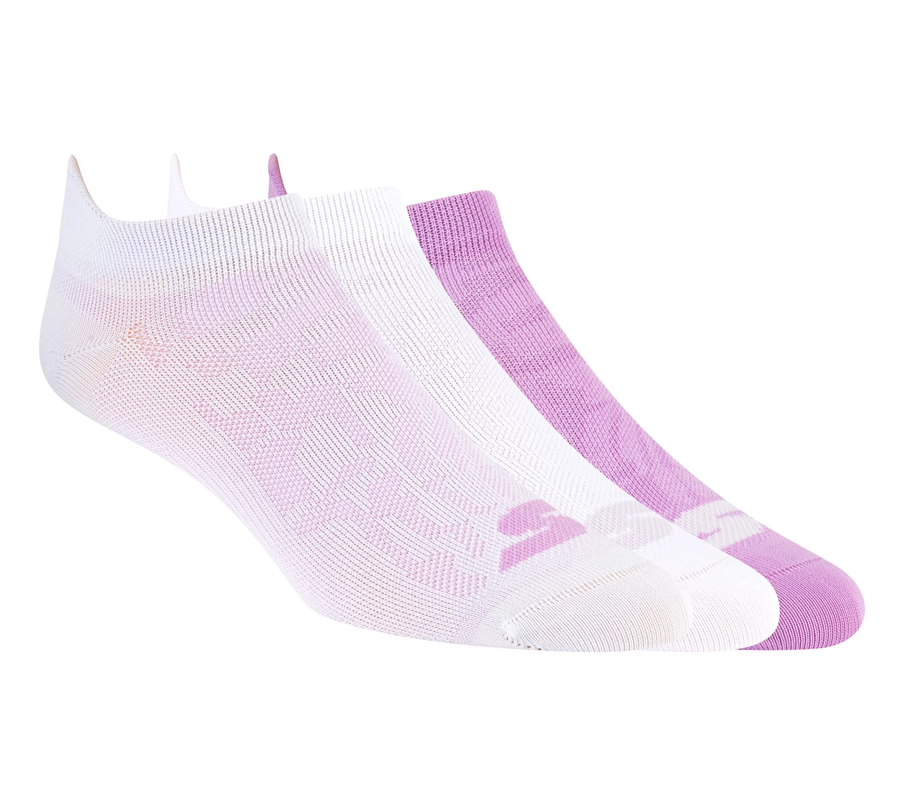 3 Pack Mesh Top Low Cut Socks-SKECHERS Shop