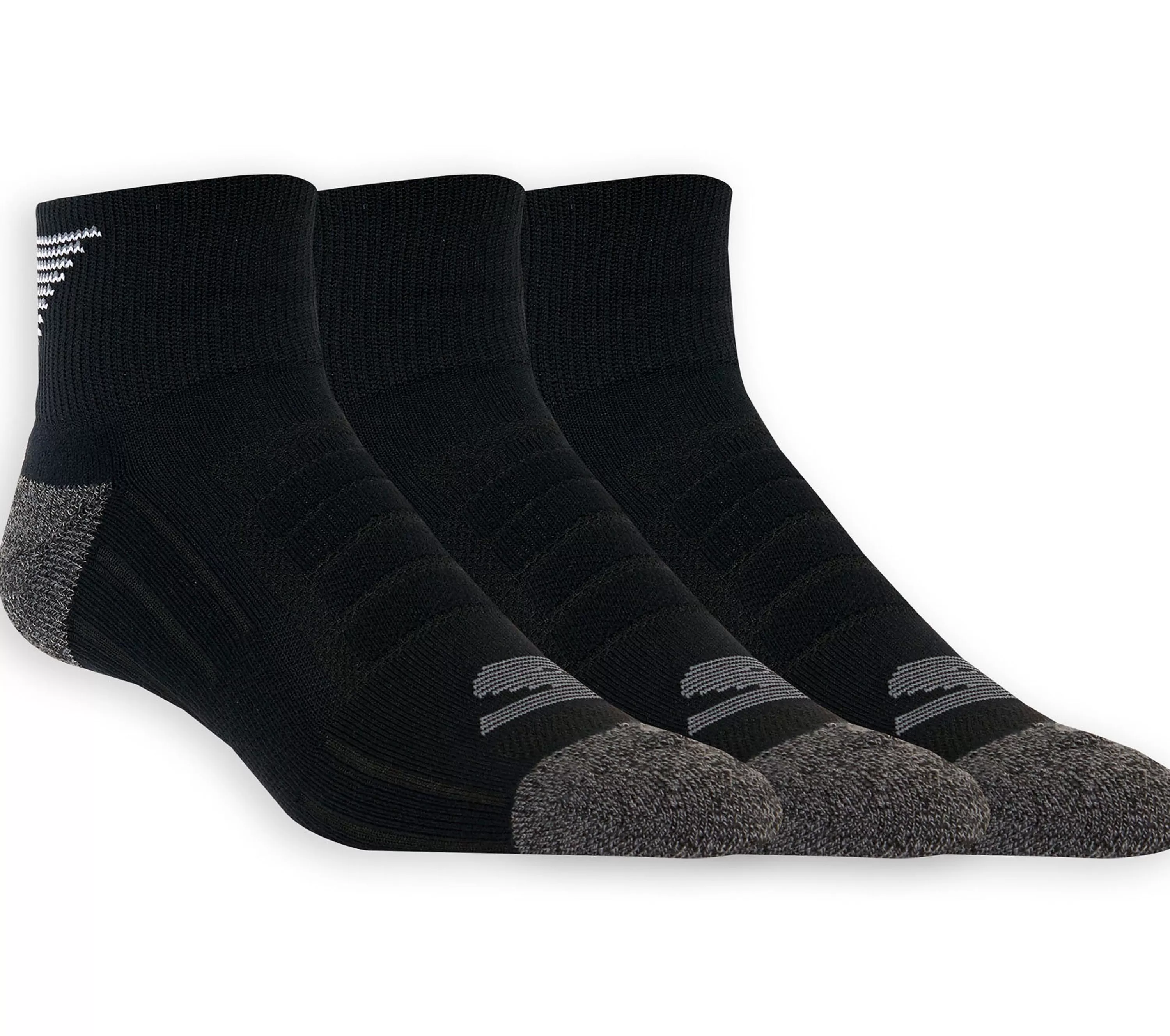 3 Pack Quarter Crew Athletic Socks-SKECHERS Best Sale