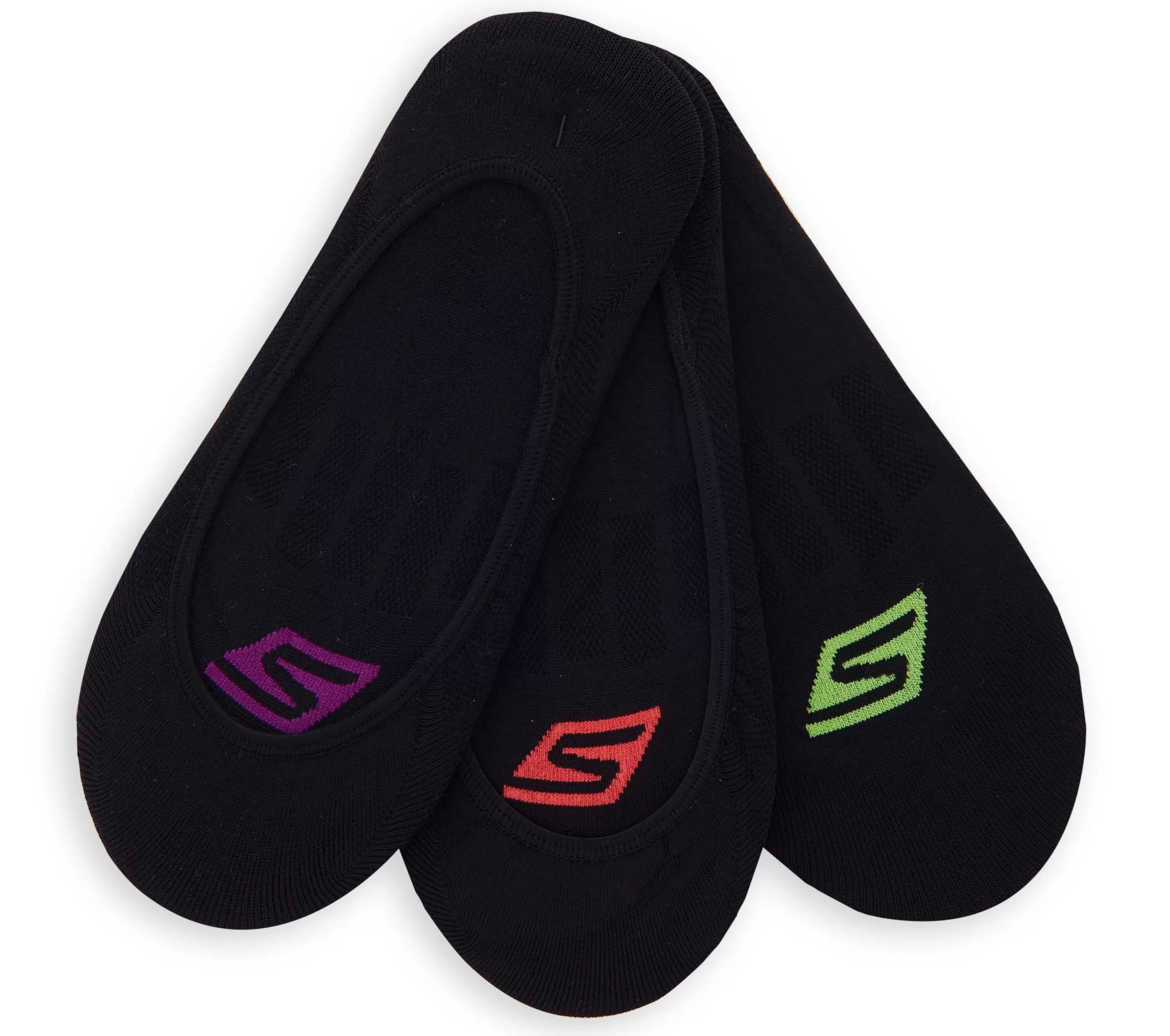 3 Pack Sport Mesh No Show Liner Socks-SKECHERS Flash Sale