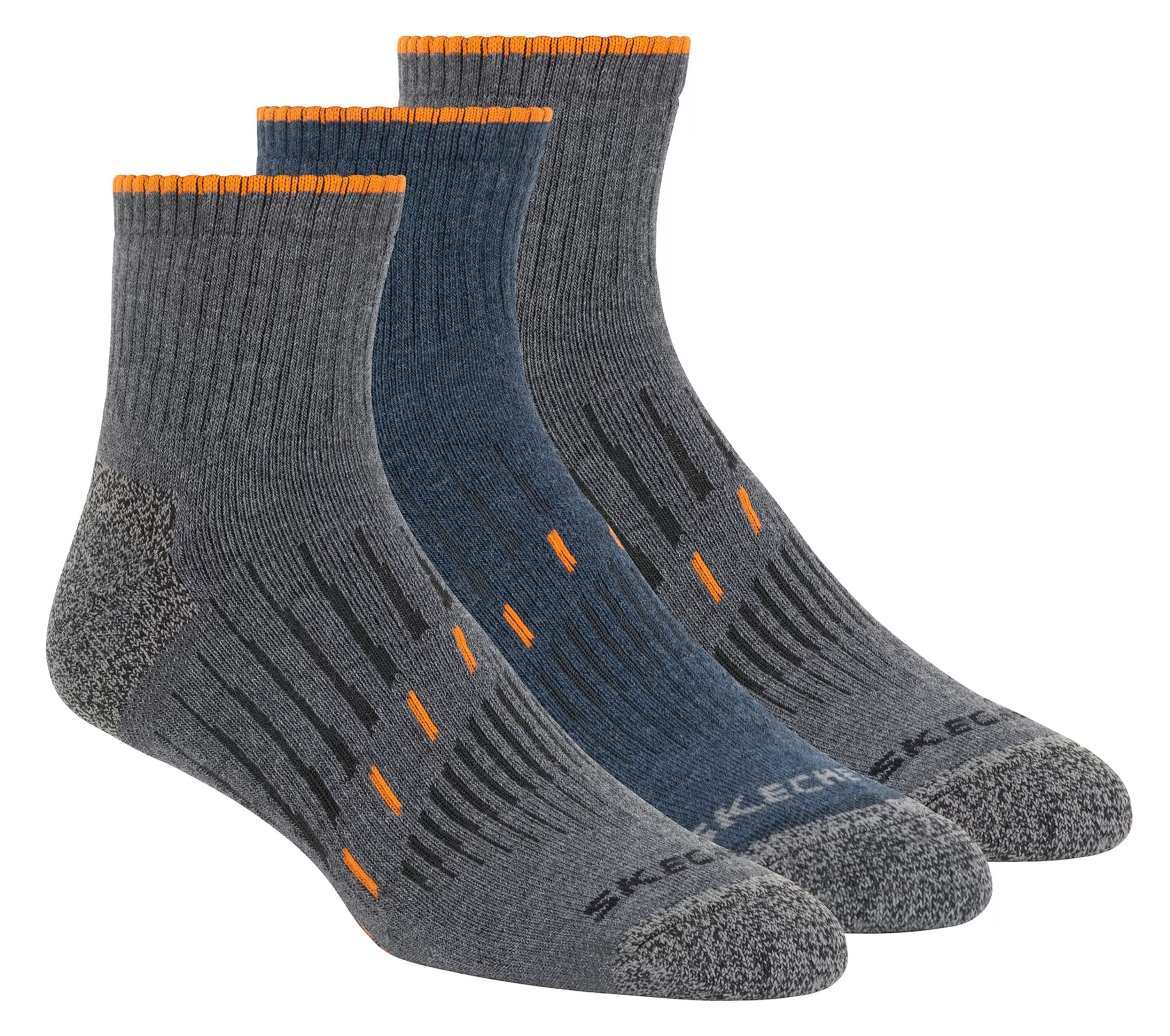 3 Pack Work Quarter Socks-SKECHERS Online