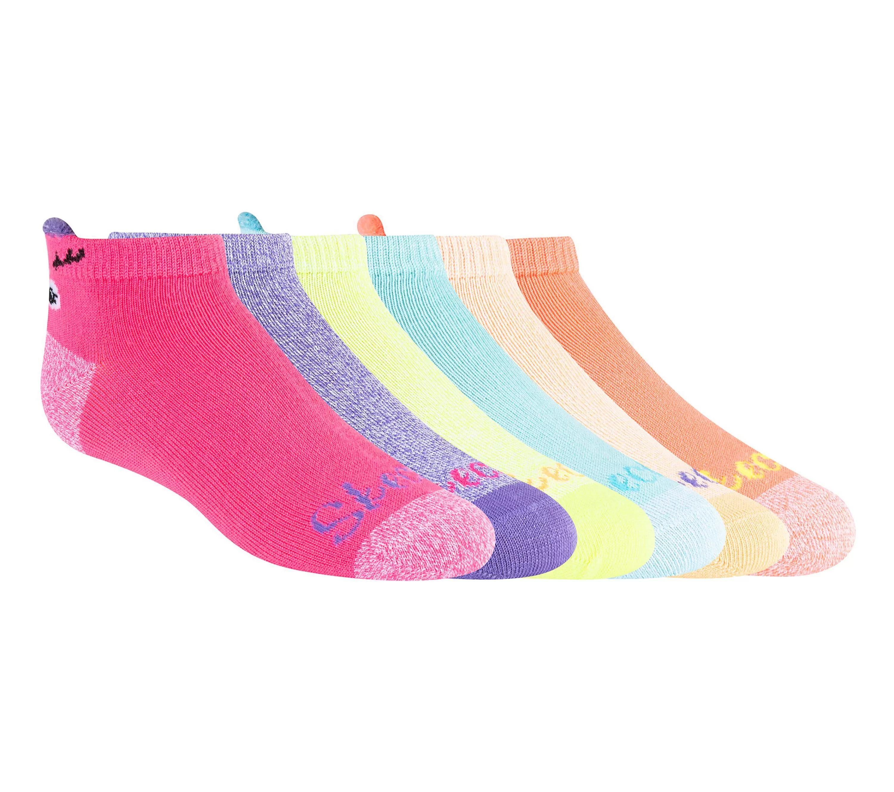 3D Ears Critter Socks - 6 Pack-SKECHERS Best