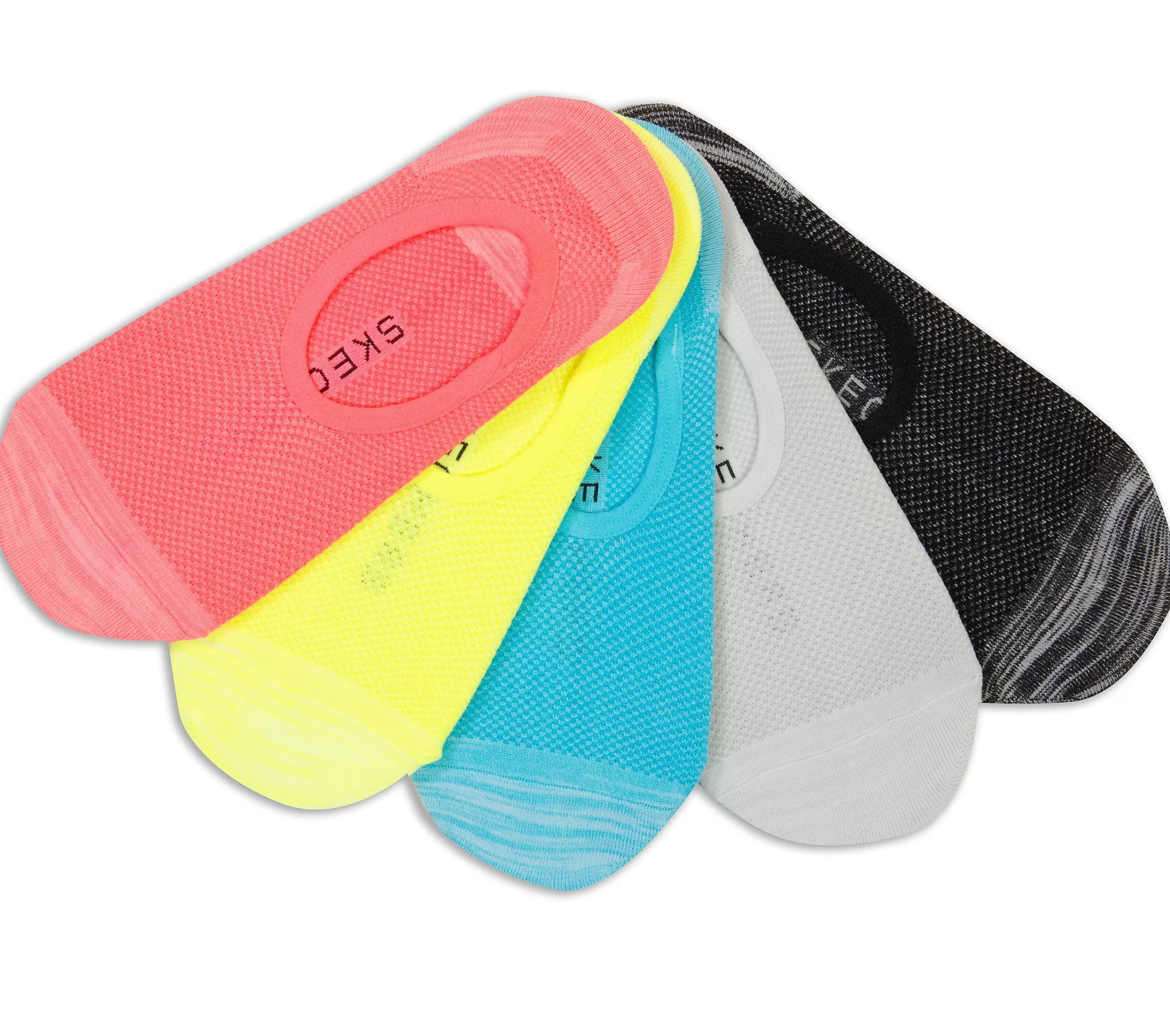 5 Pack Neon Liner Socks-SKECHERS Best Sale