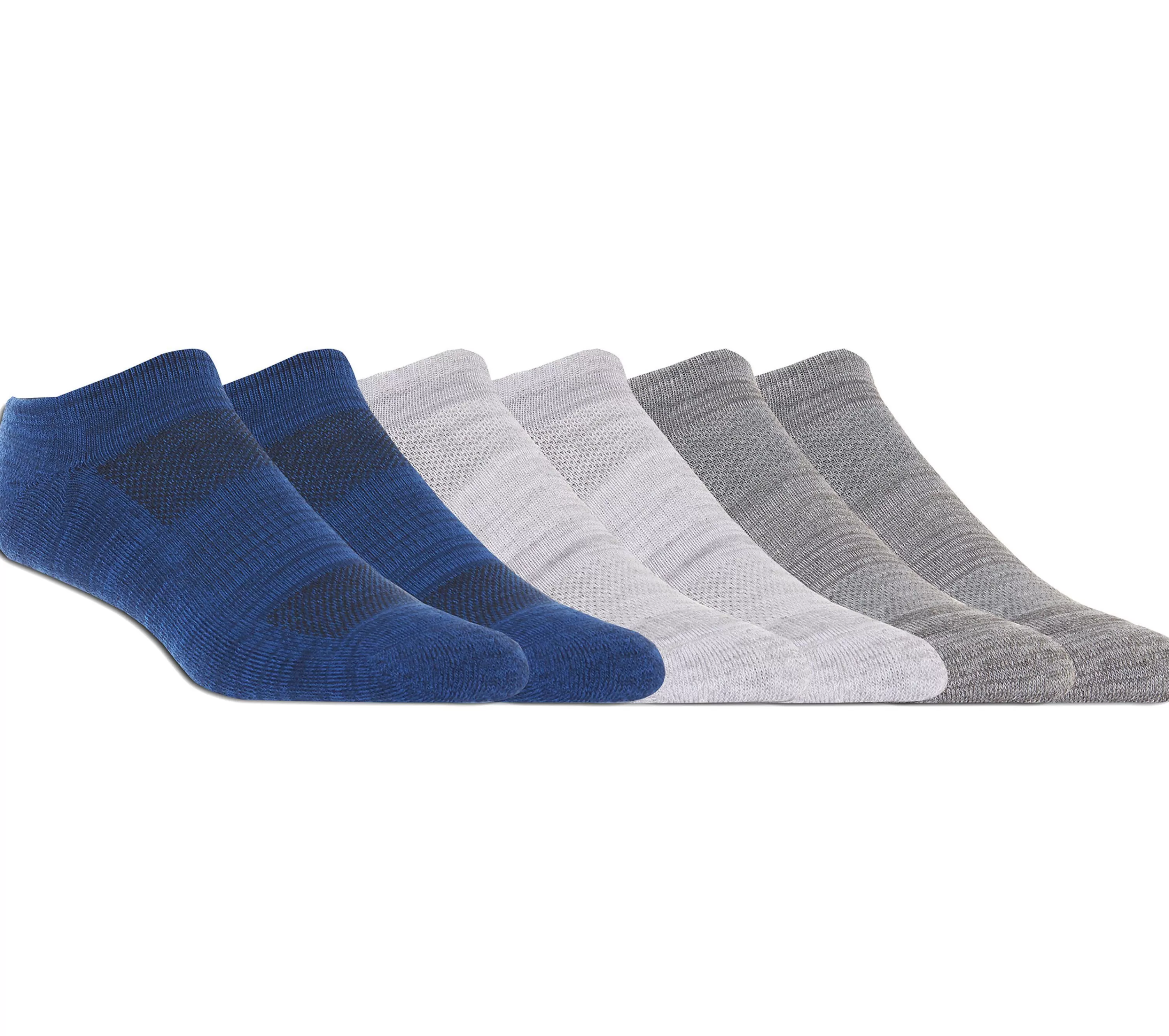 6 Pack Half Terry Invisible Socks-SKECHERS Best