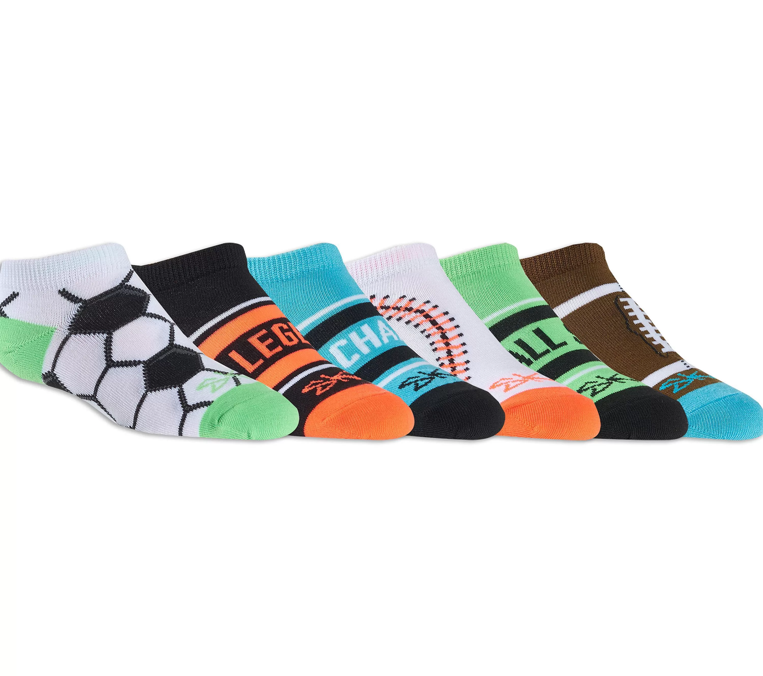 6 Pack Low Cut Champ Socks-SKECHERS Outlet