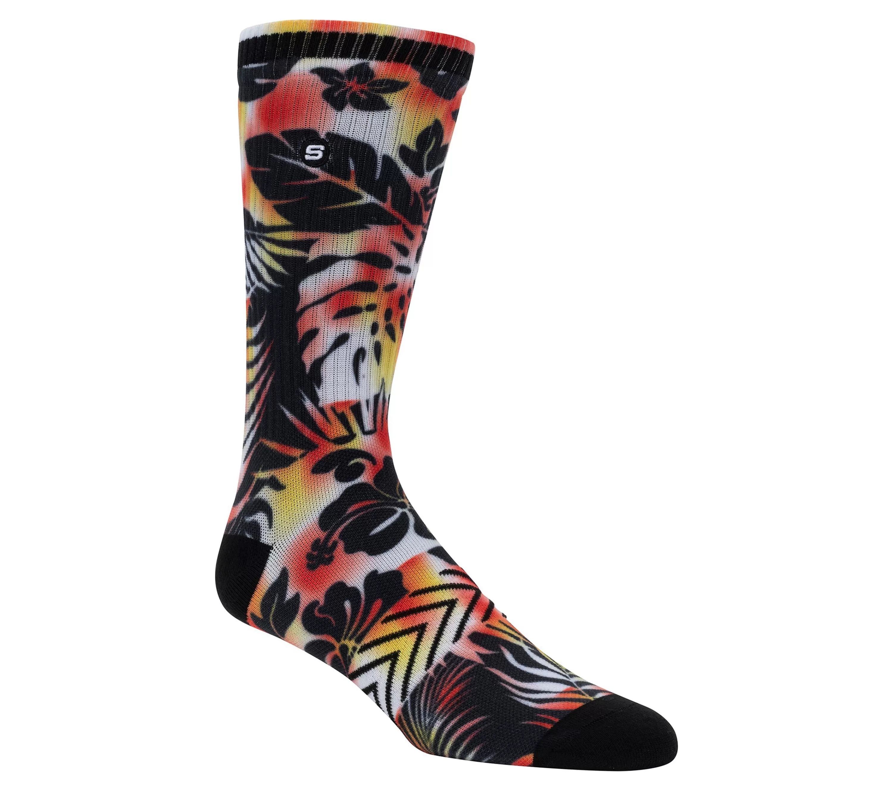 Aloha Tie-Dye Crew Socks - 1 Pair-SKECHERS New