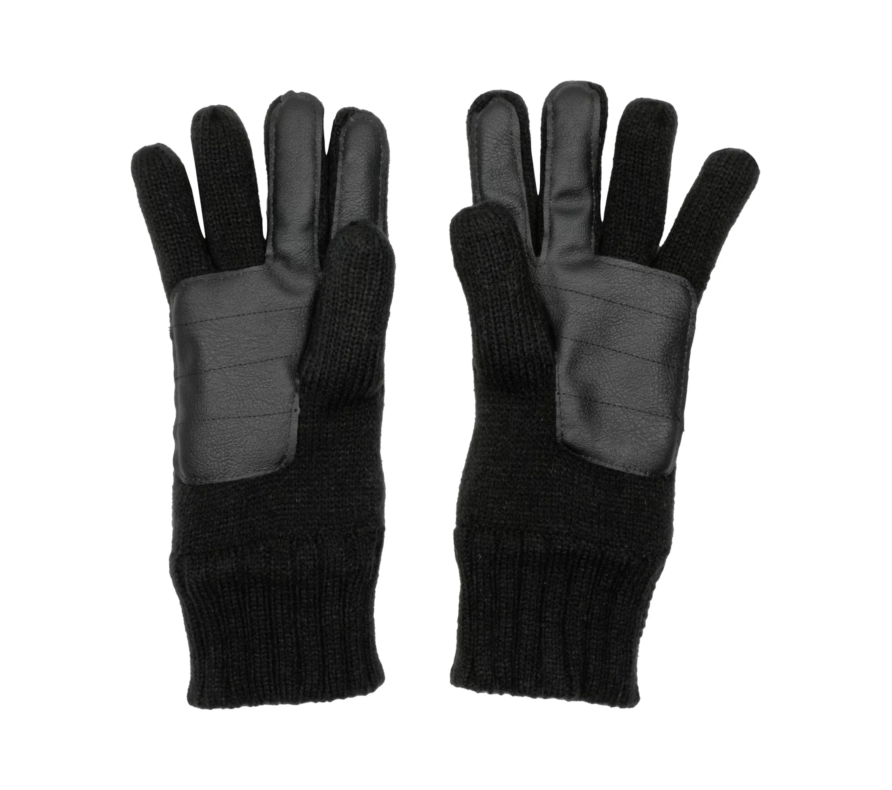 Contrast Knit Gloves - 1 Pair-SKECHERS Store