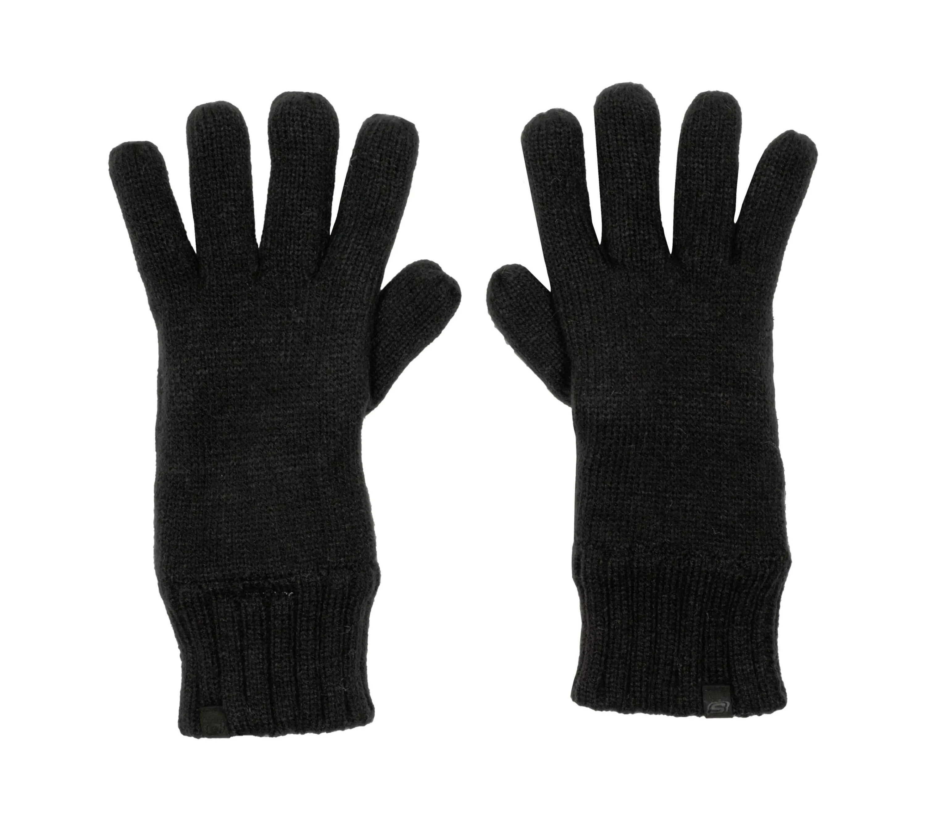 Contrast Knit Gloves - 1 Pair-SKECHERS Store