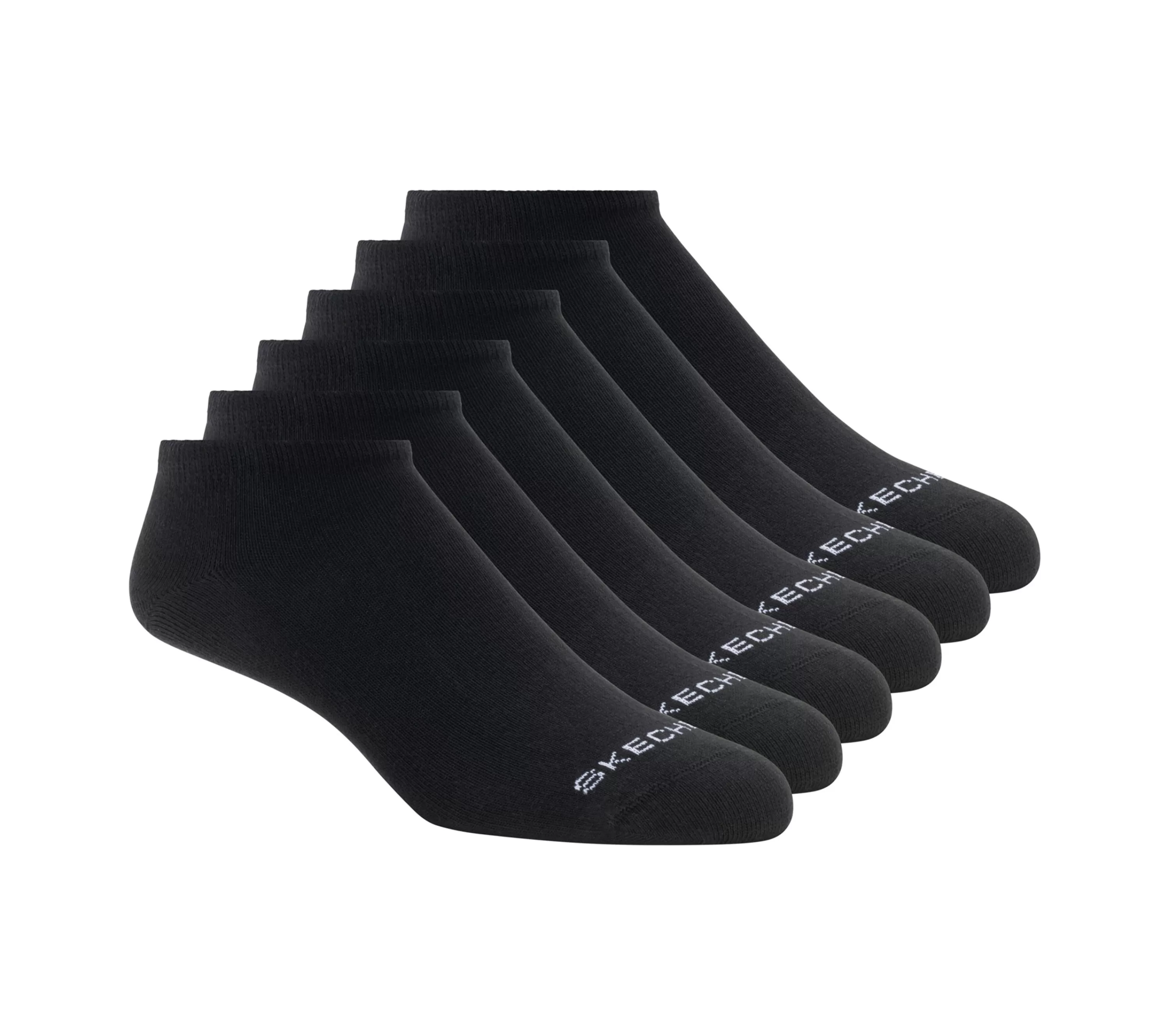 Cotton No-Show Socks - 6 Pack-SKECHERS Store