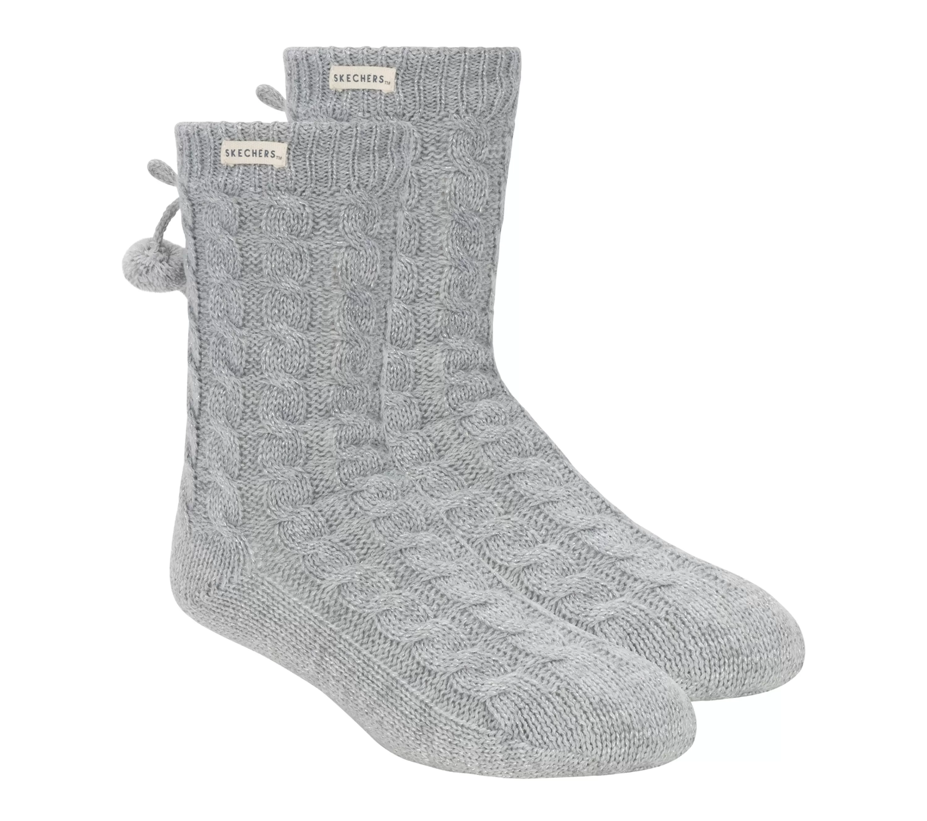 Fleece Lined Go Lounge Crew Sock - 1 Pack-SKECHERS Store