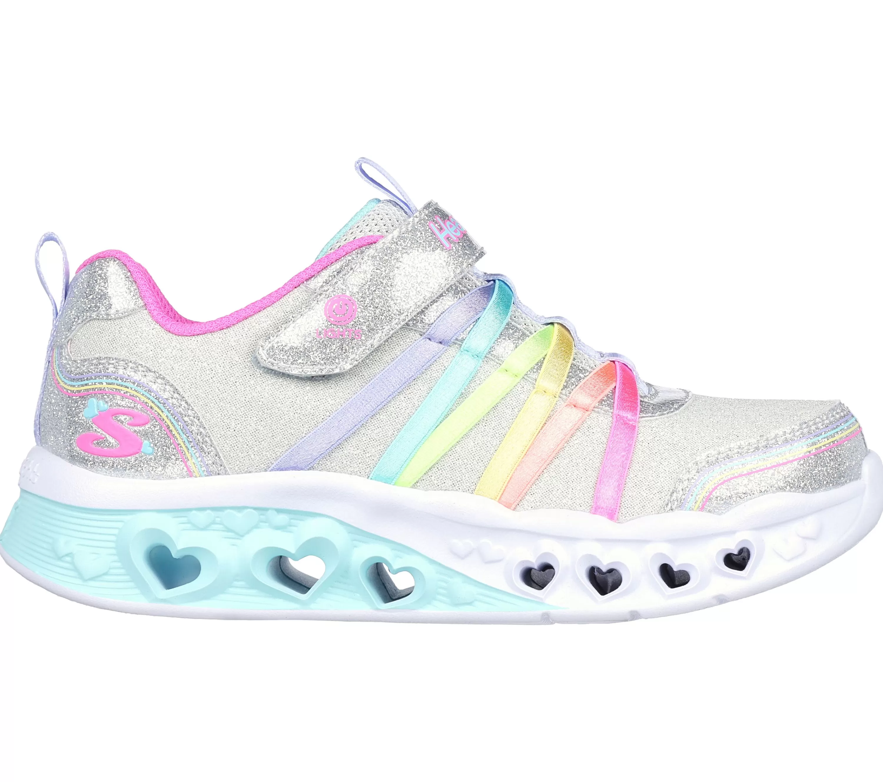 Flutter Heart Lights - Rainbow Bestie-SKECHERS Fashion