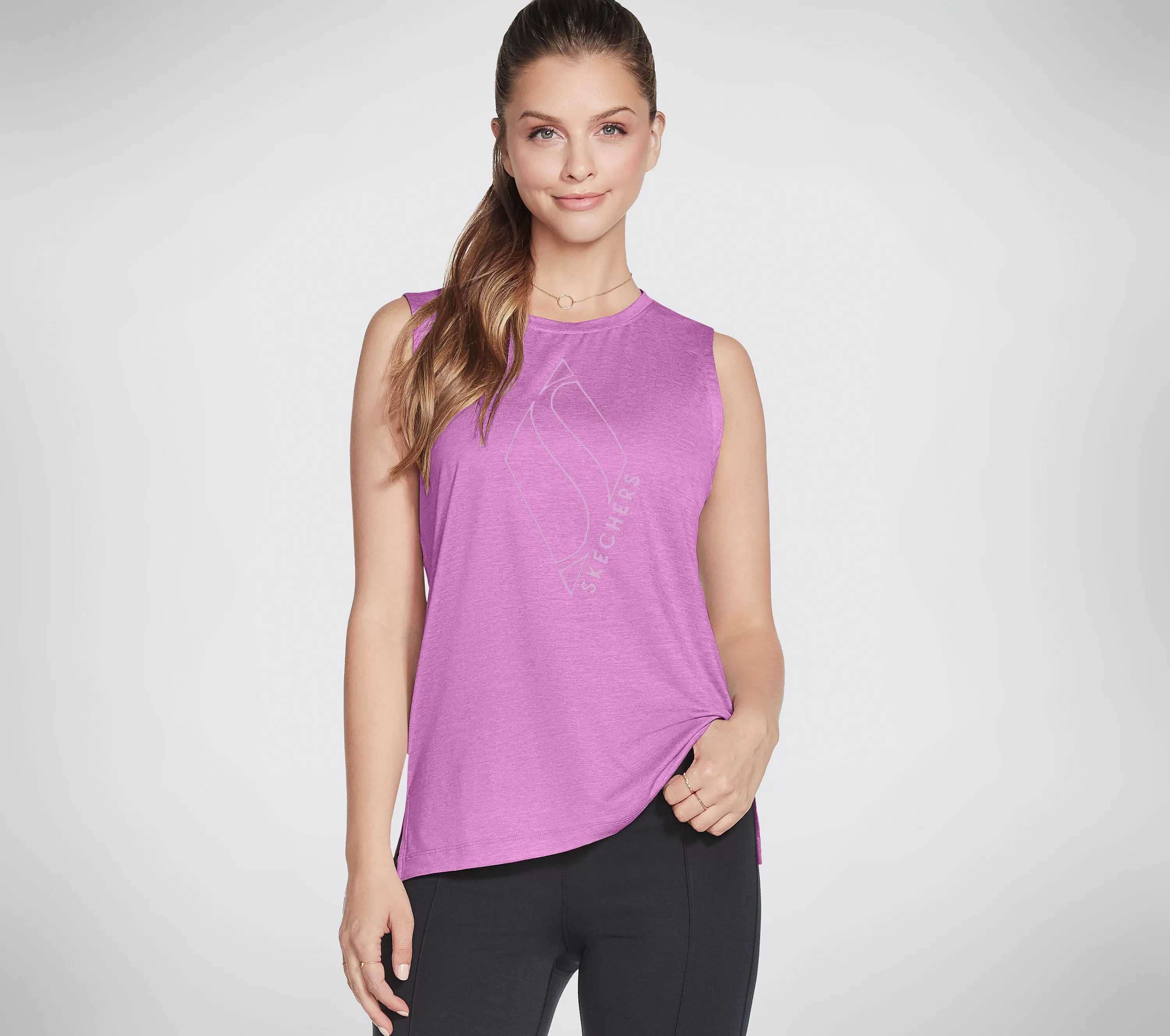 Go Walk Apparel Go Dri Essential Tank Top-SKECHERS Best