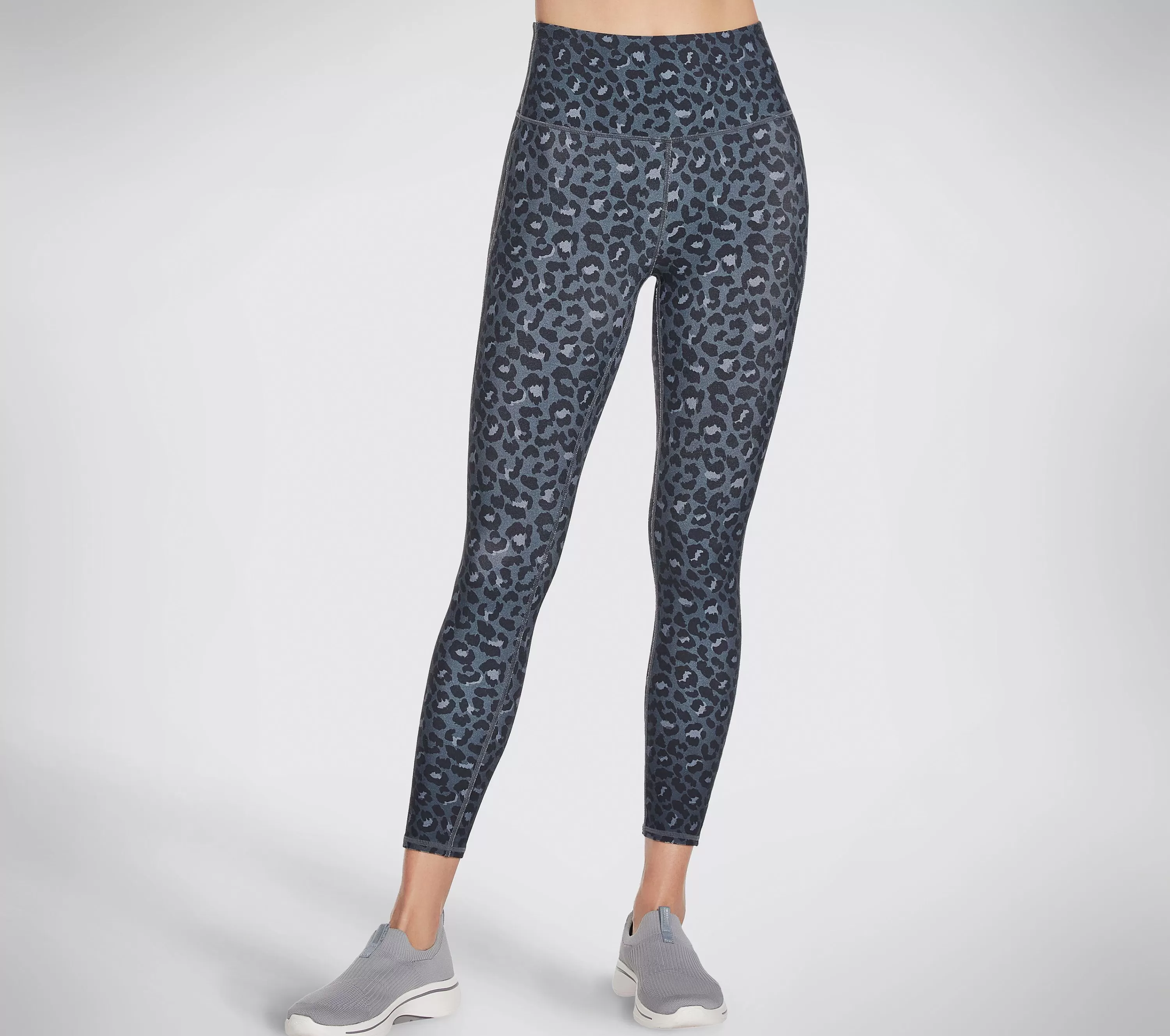 Go Walk Midnight Leopard 7/8 Hw Legging-SKECHERS Shop