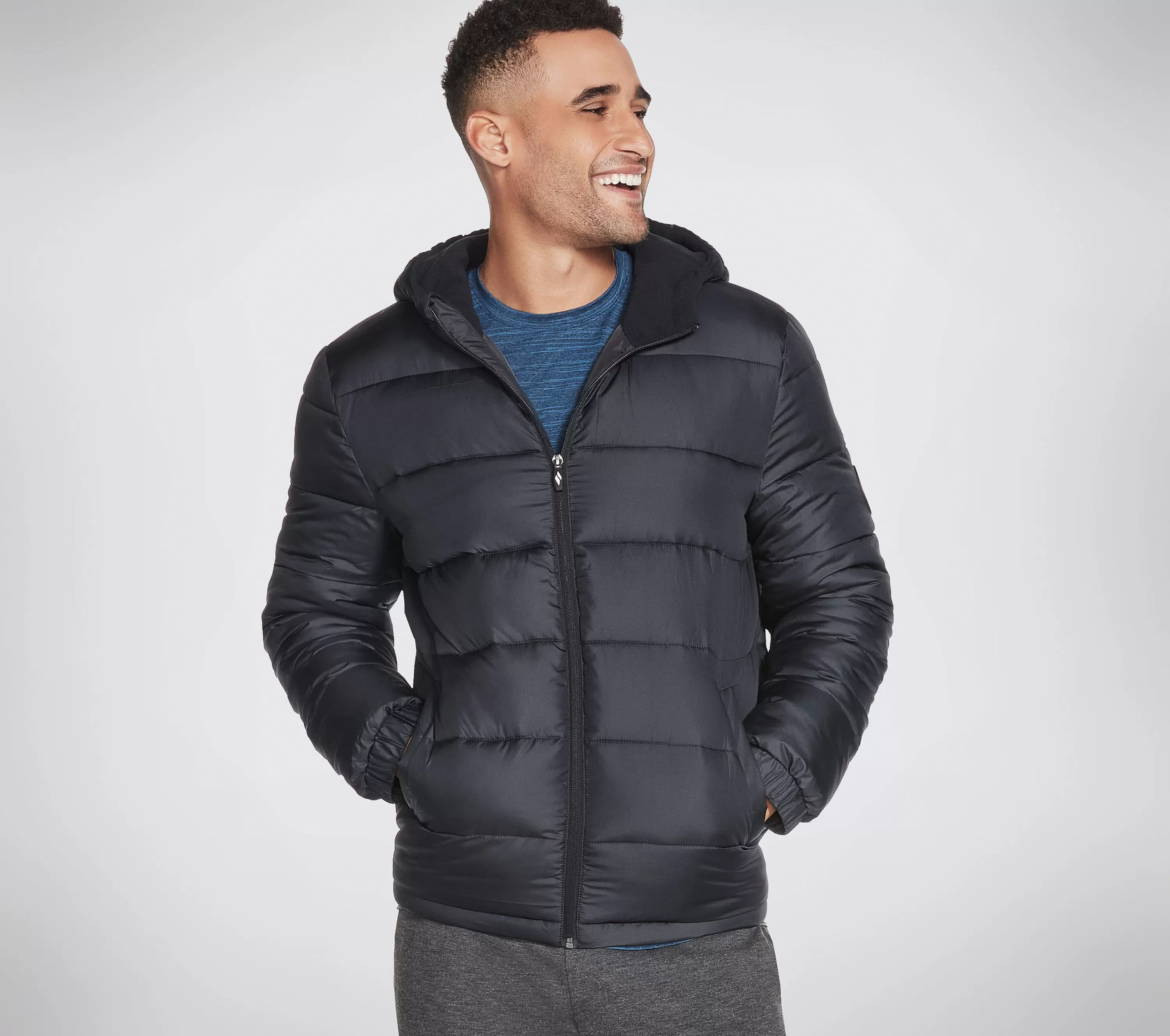 Go Walk Parkway Hooded Puffer-SKECHERS Clearance