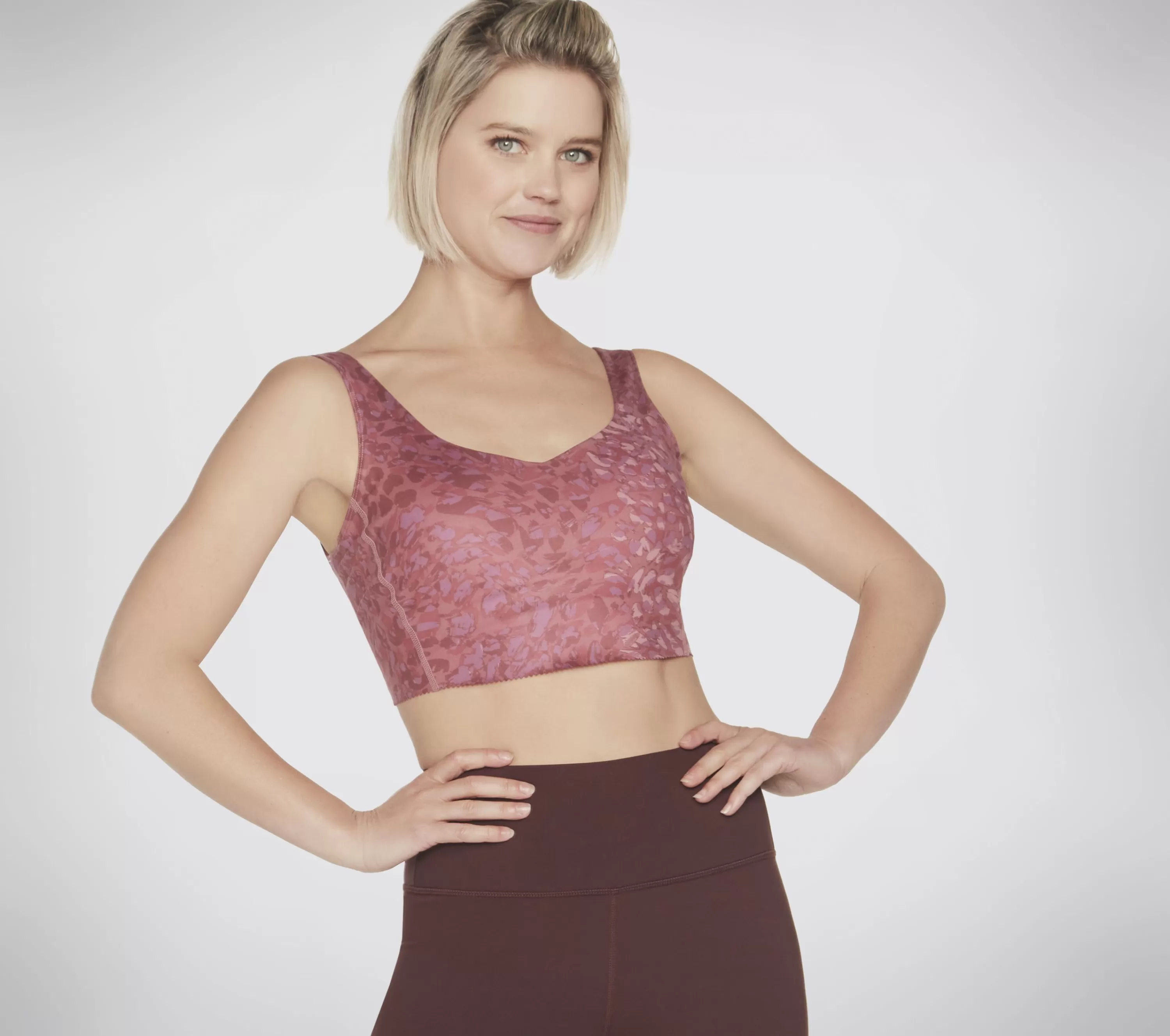 Gosculpt Leopard Longline Bra-SKECHERS Cheap