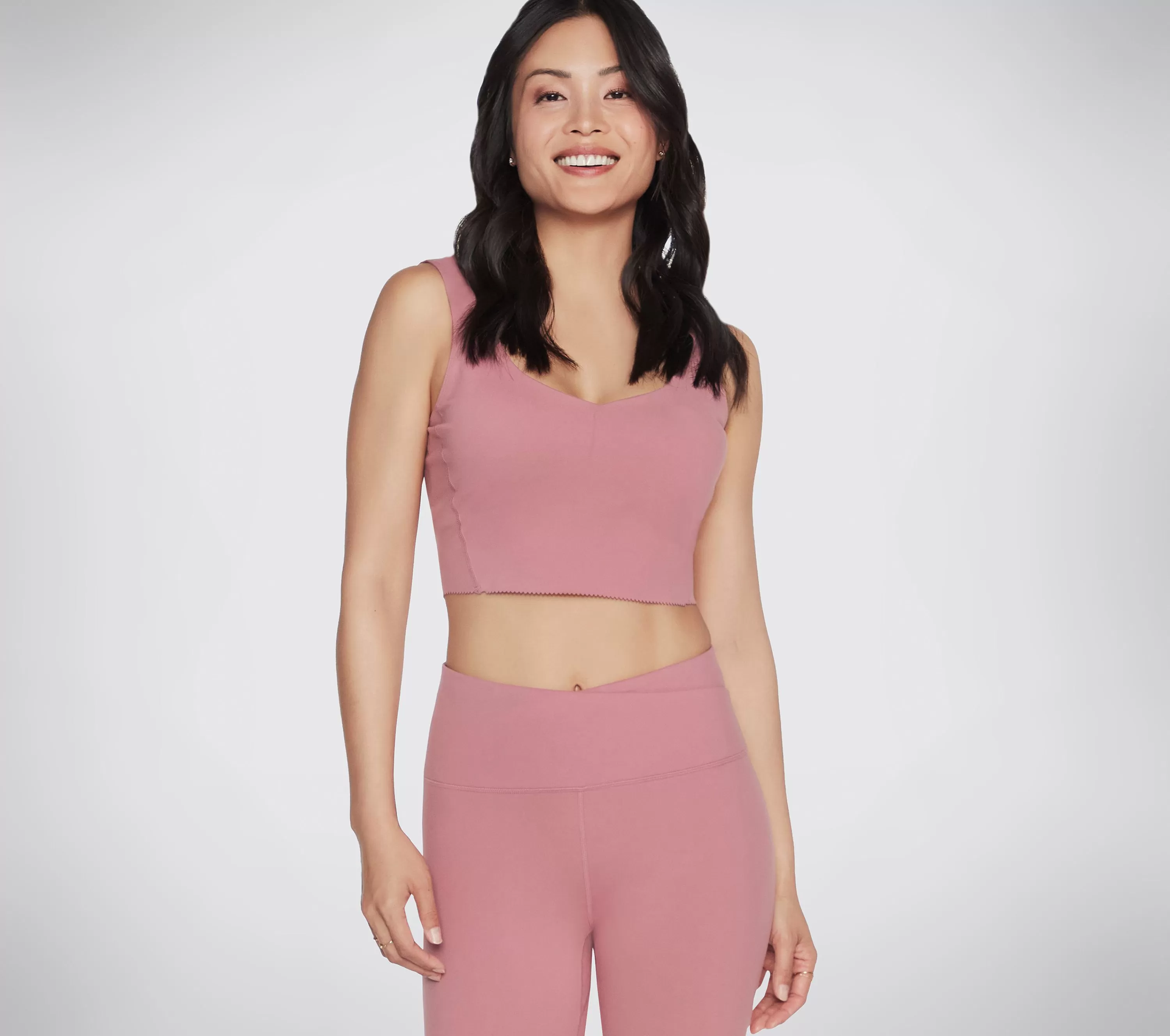 Gosculpt Scalloped Longline Bra-SKECHERS Best