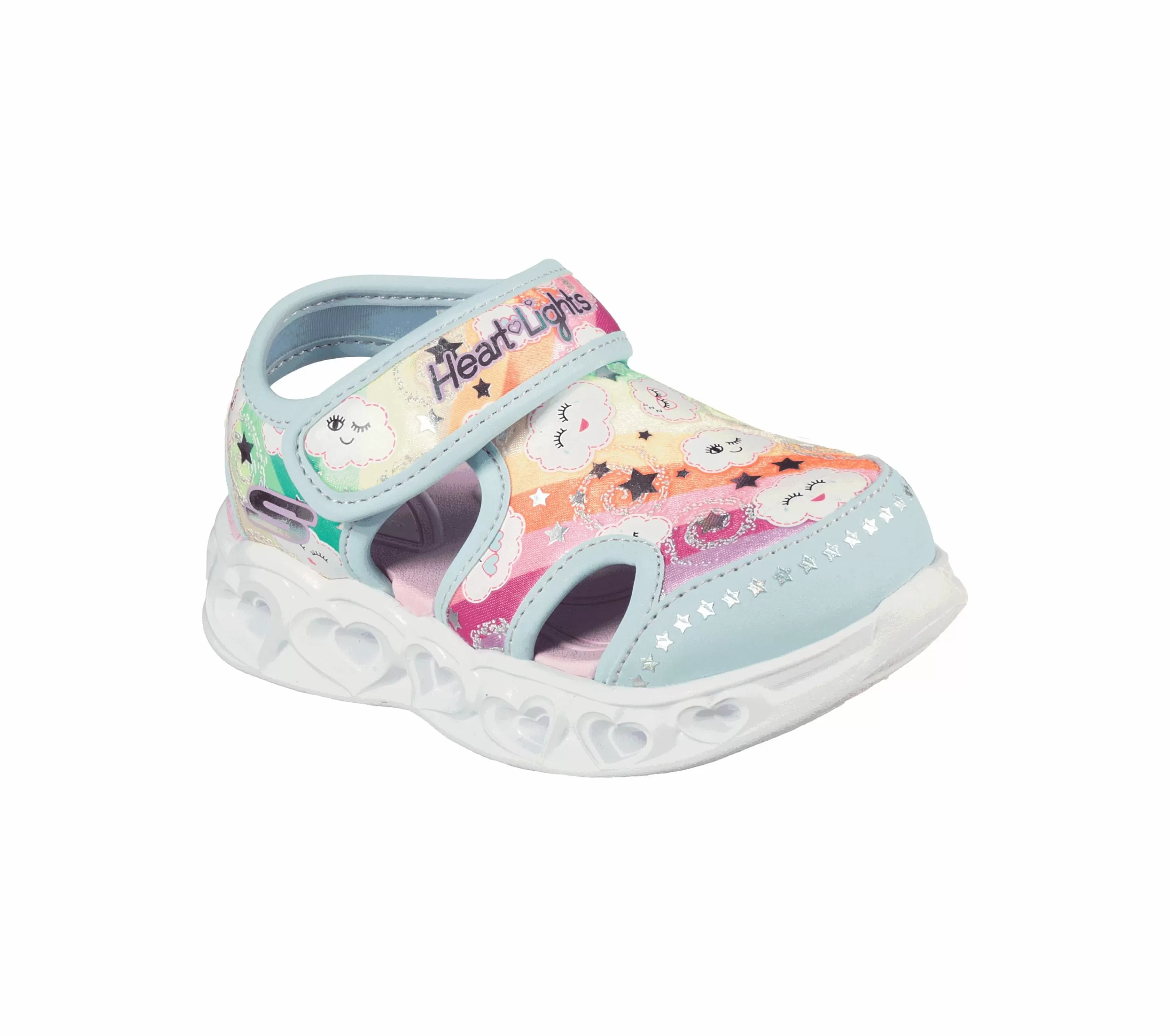 Heart Lights Sandal - Cutie Clouds-SKECHERS Fashion