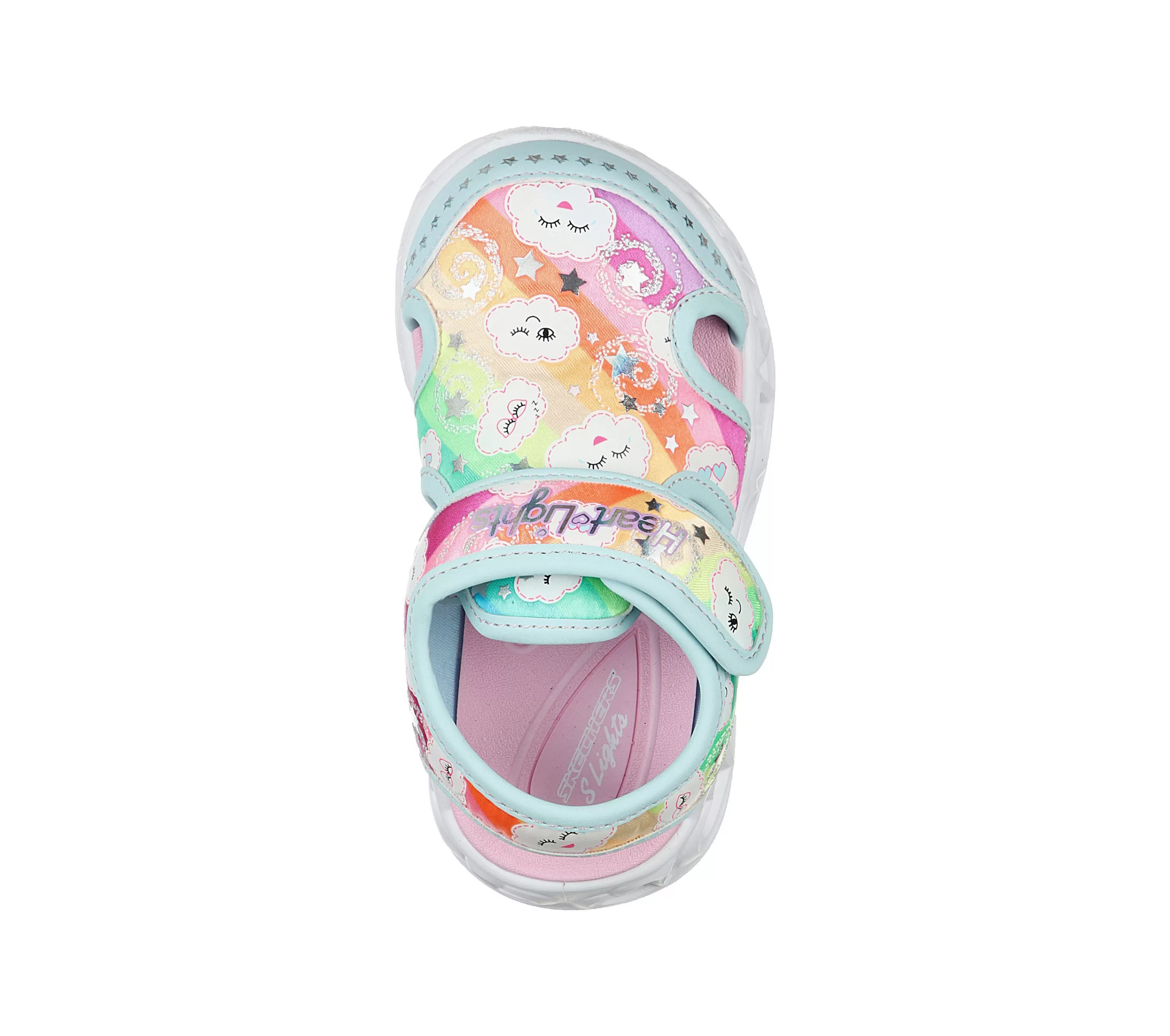 Heart Lights Sandal - Cutie Clouds-SKECHERS Fashion