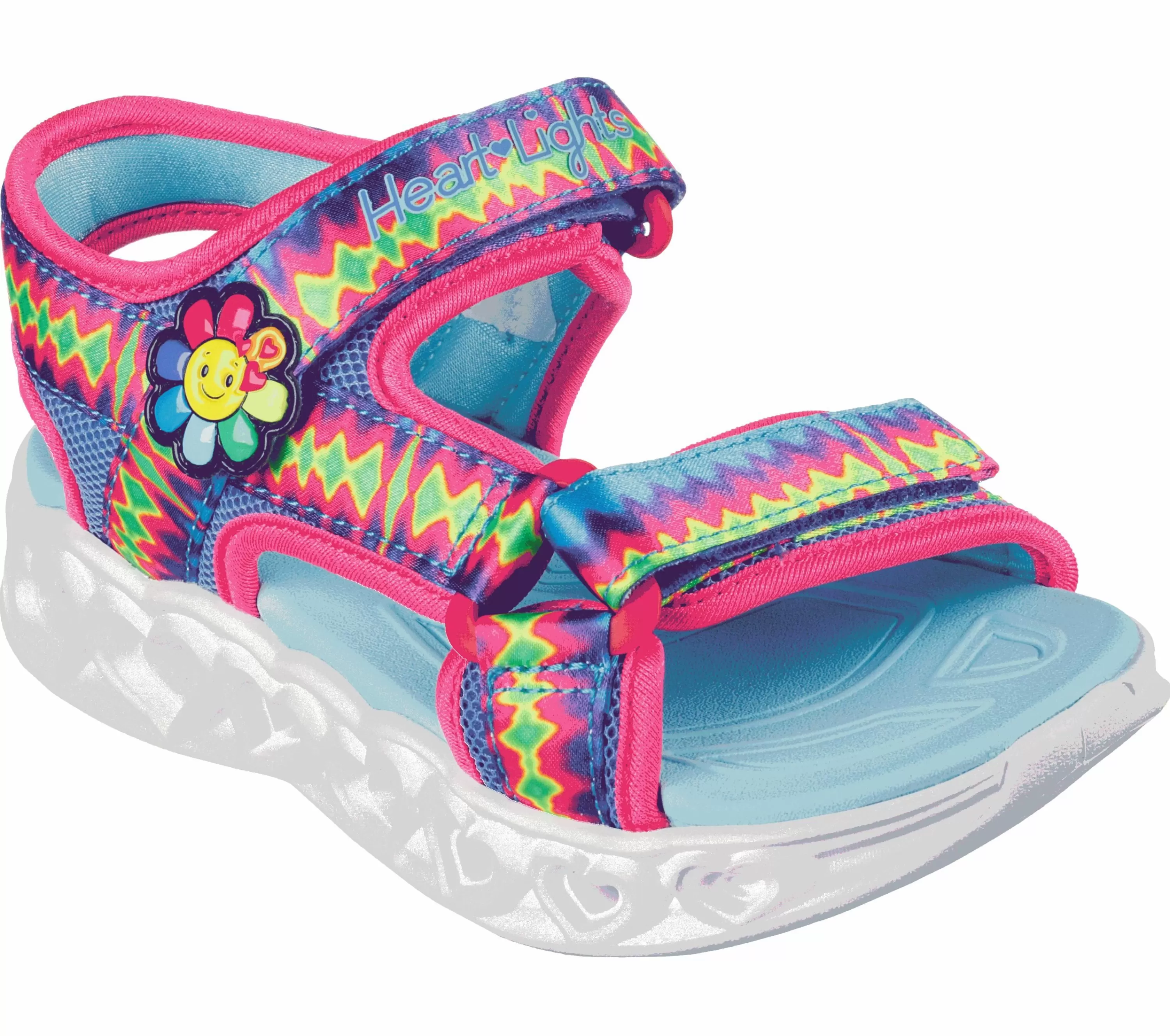 Heart Lights Sandal - Miss Vibrant-SKECHERS Shop