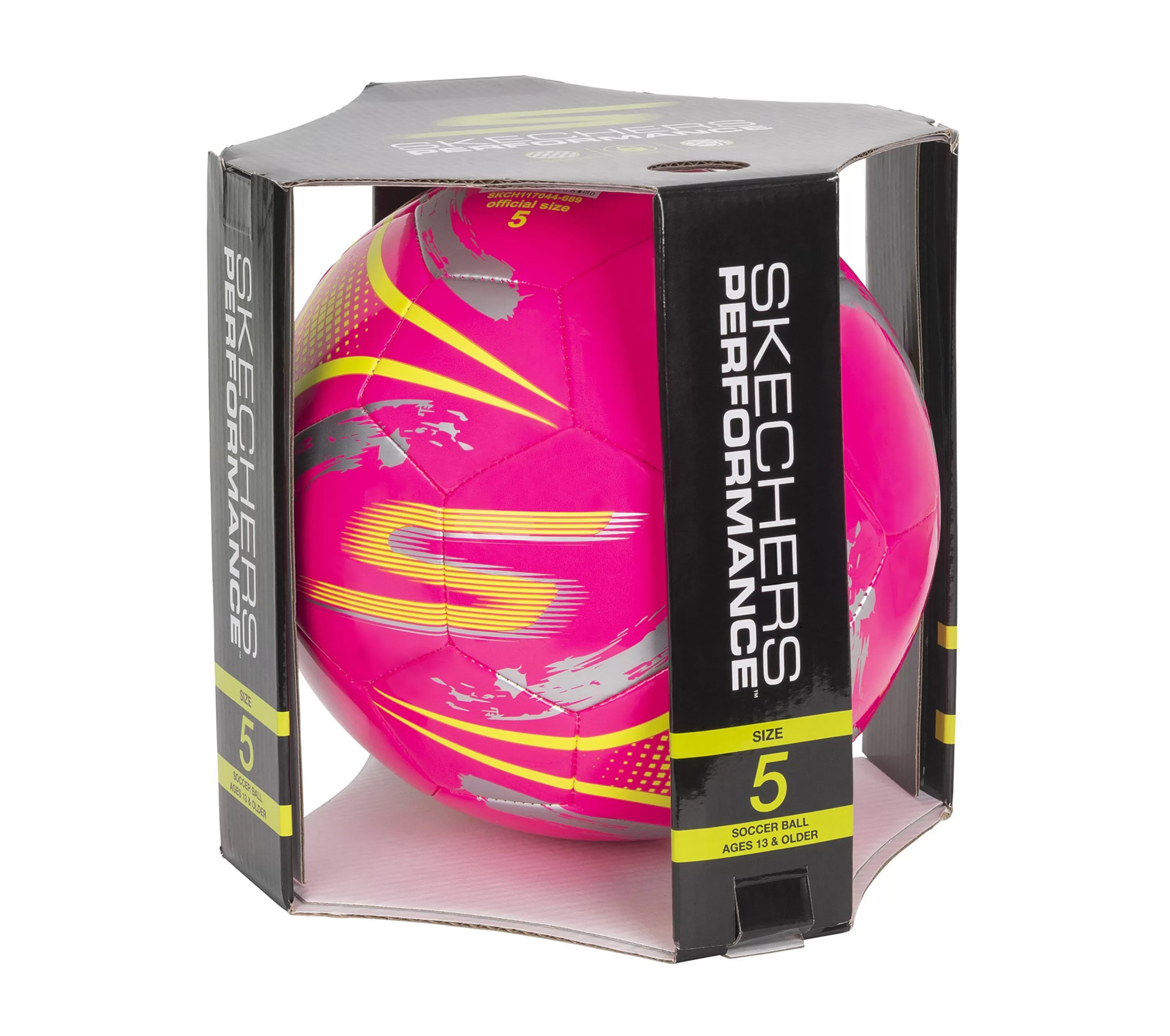 Hex Brushed Size 5 Soccer Ball-SKECHERS Store