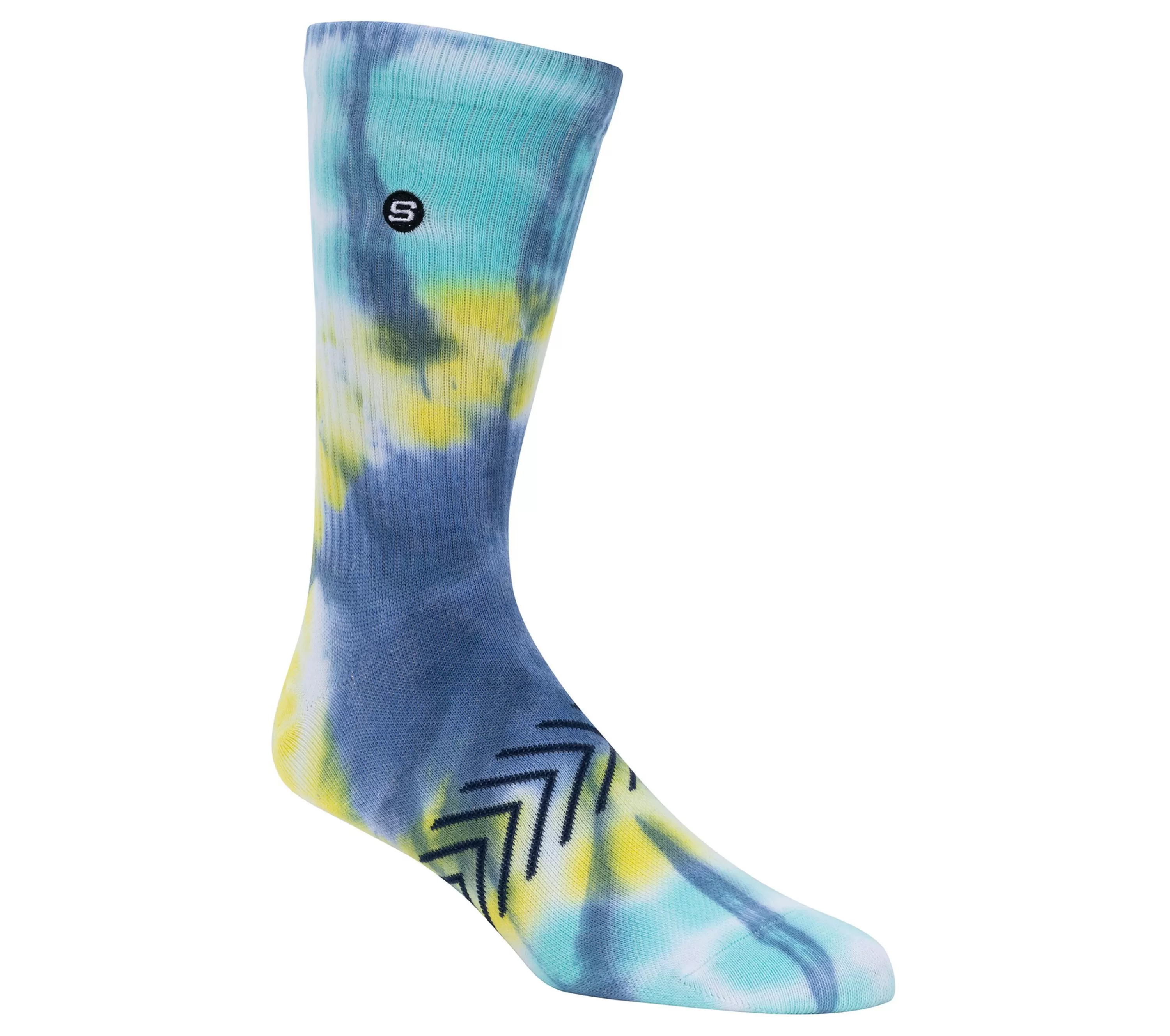 Island Tie-Dye Crew Socks - 1 Pack-SKECHERS Discount