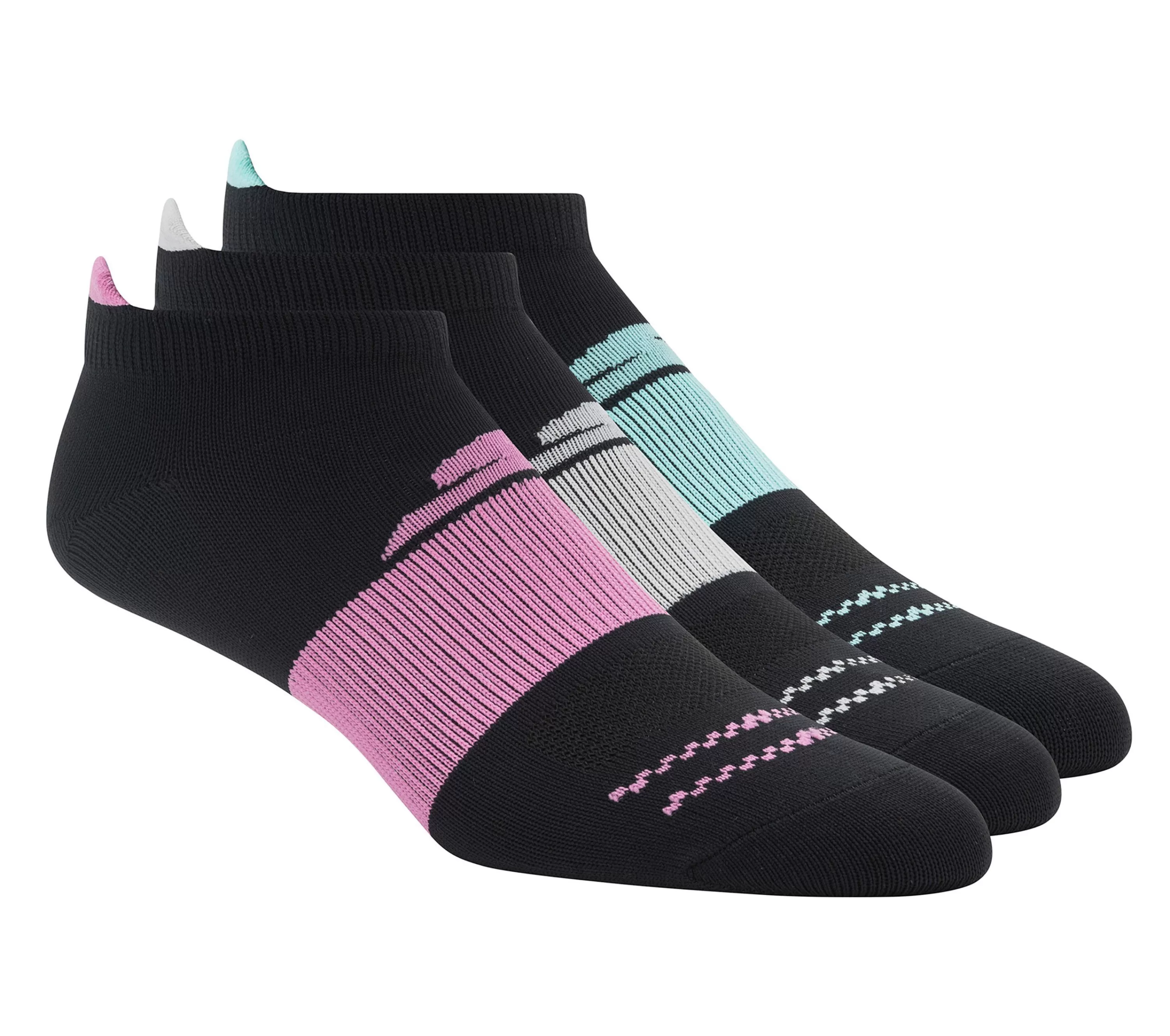 Low Cut Heel Tab Socks - 3 Pack-SKECHERS Clearance