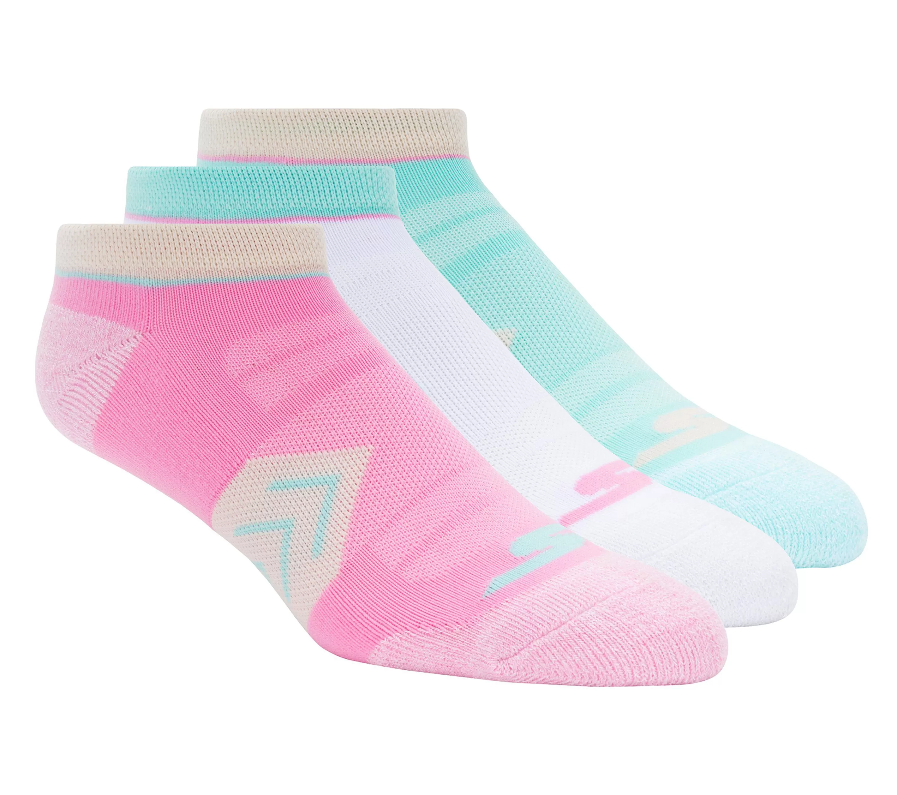 Marled Cushion Liner Socks - 3 Pack-SKECHERS Flash Sale