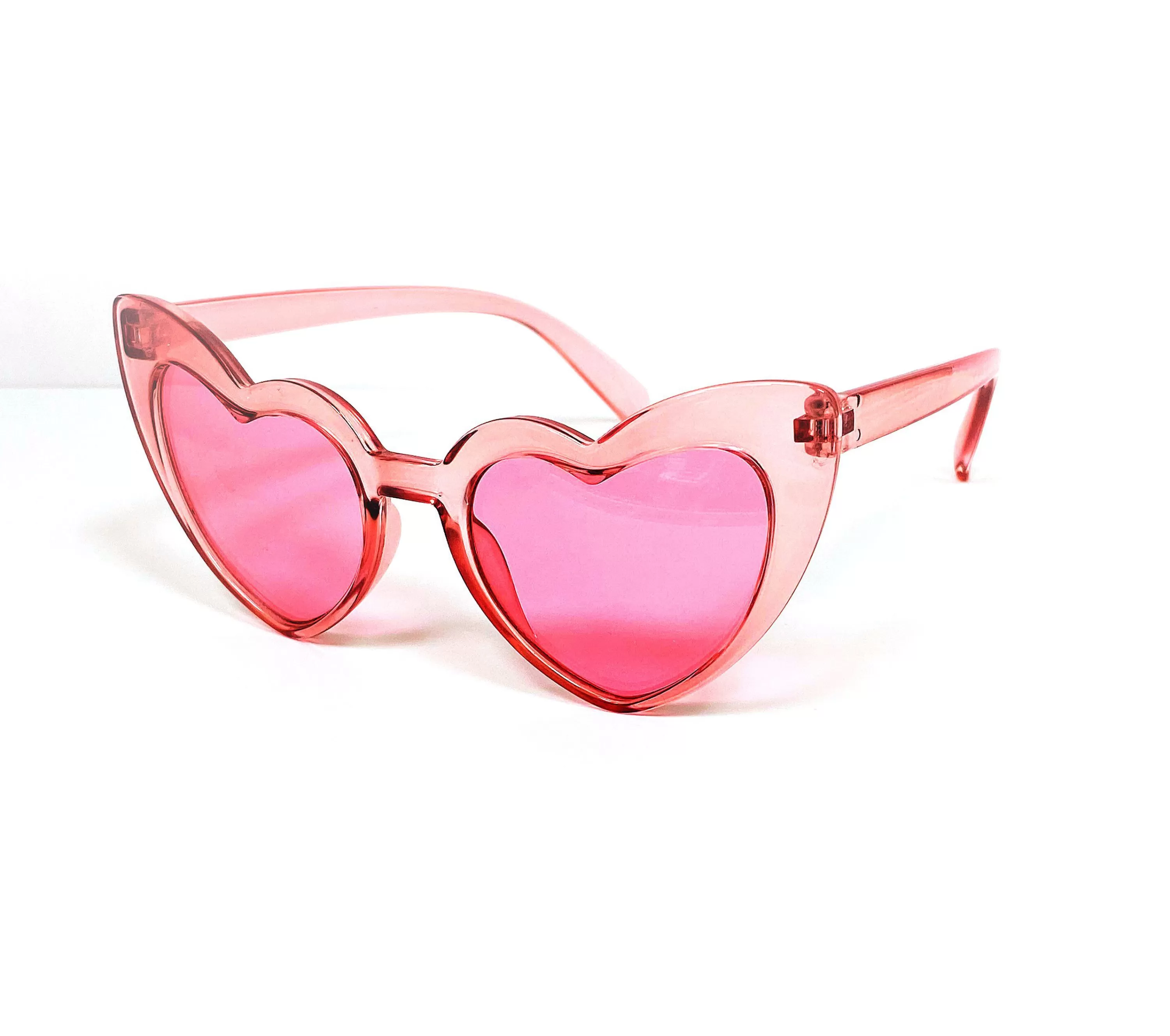 Modified Glitter Heart Plastic Front Sunglasses-SKECHERS Store