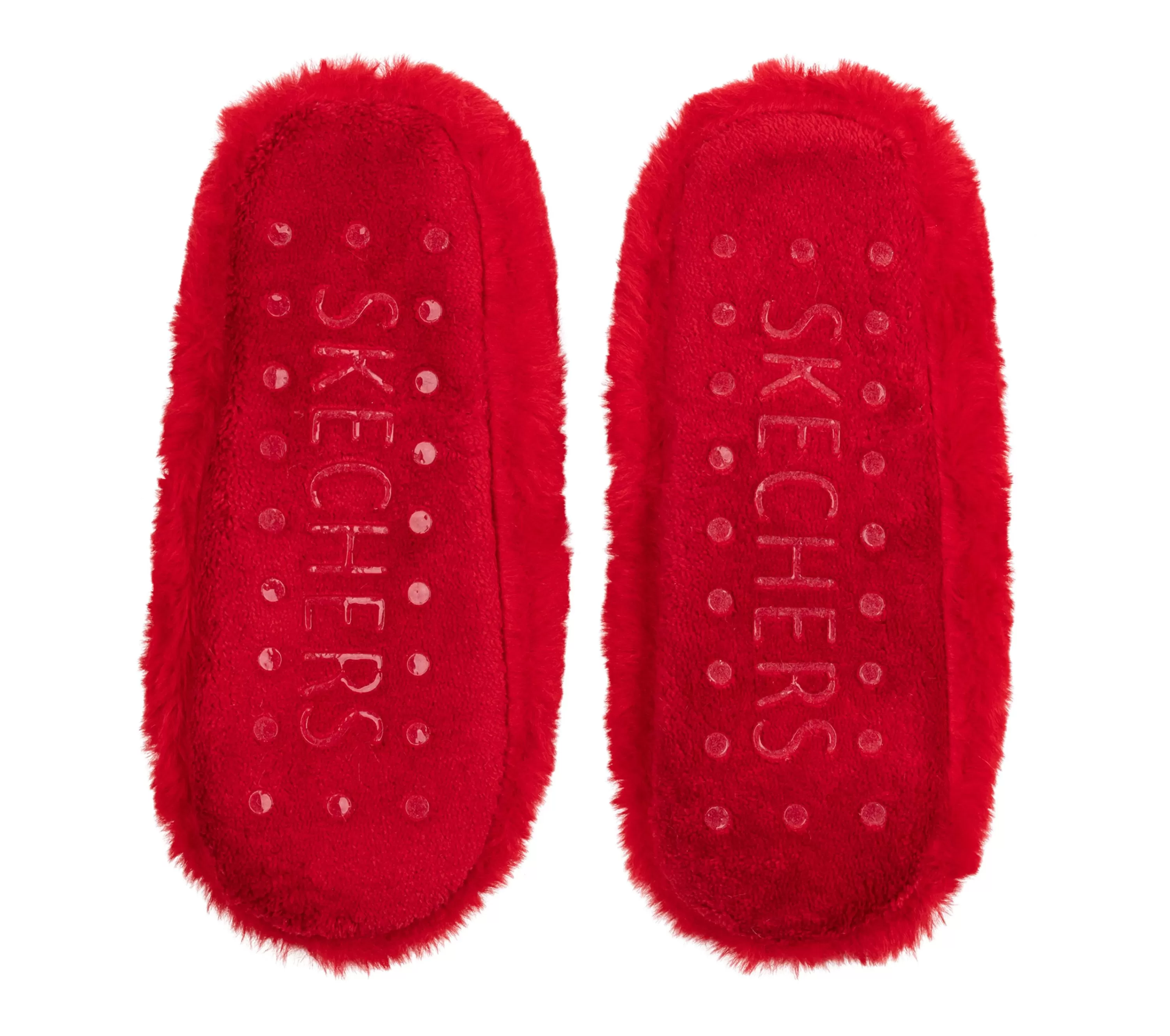 Monster Red Slipper Socks - 1 Pack-SKECHERS Clearance