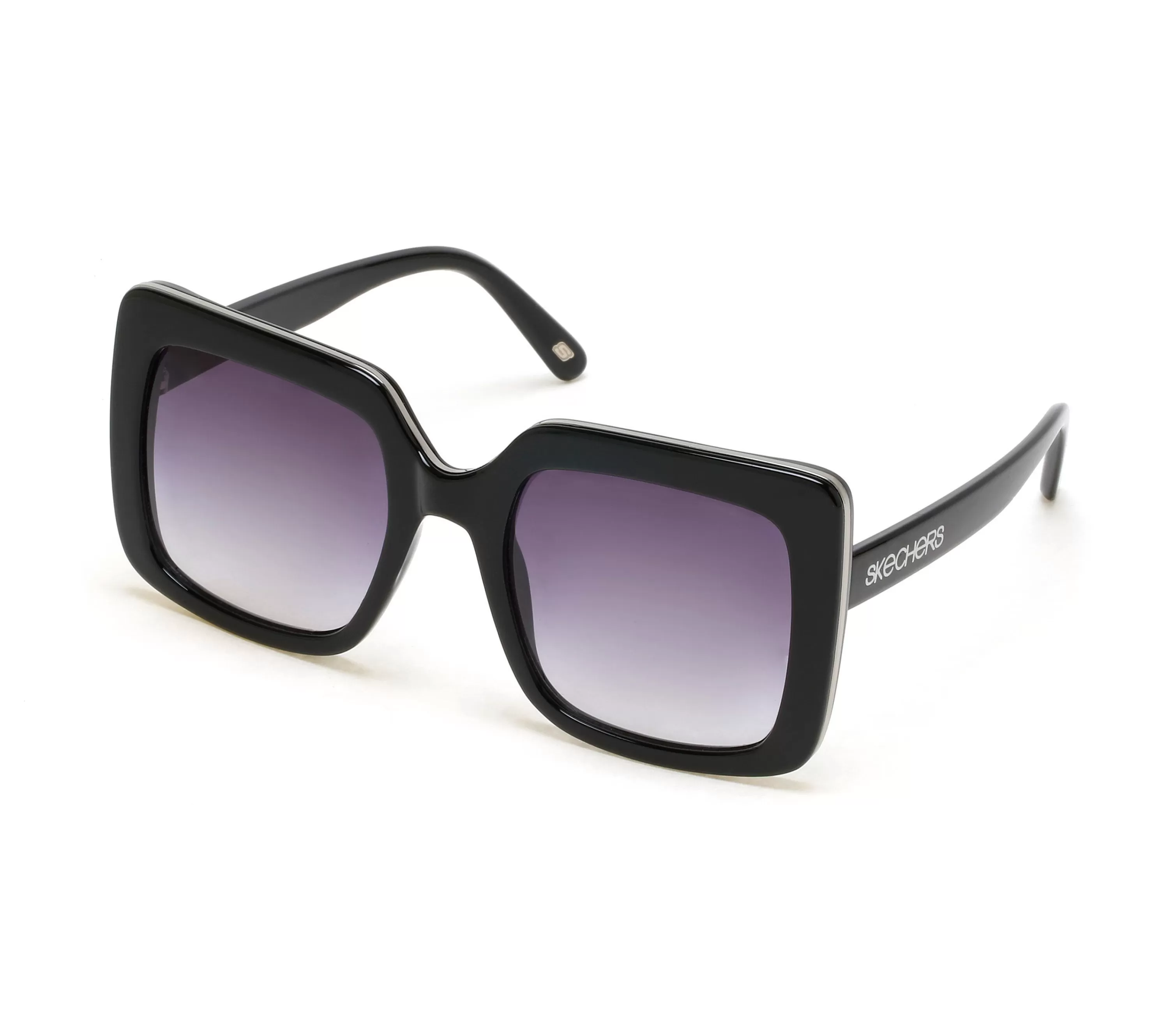 Oversized Square Metal Trim Sunglasses-SKECHERS Outlet