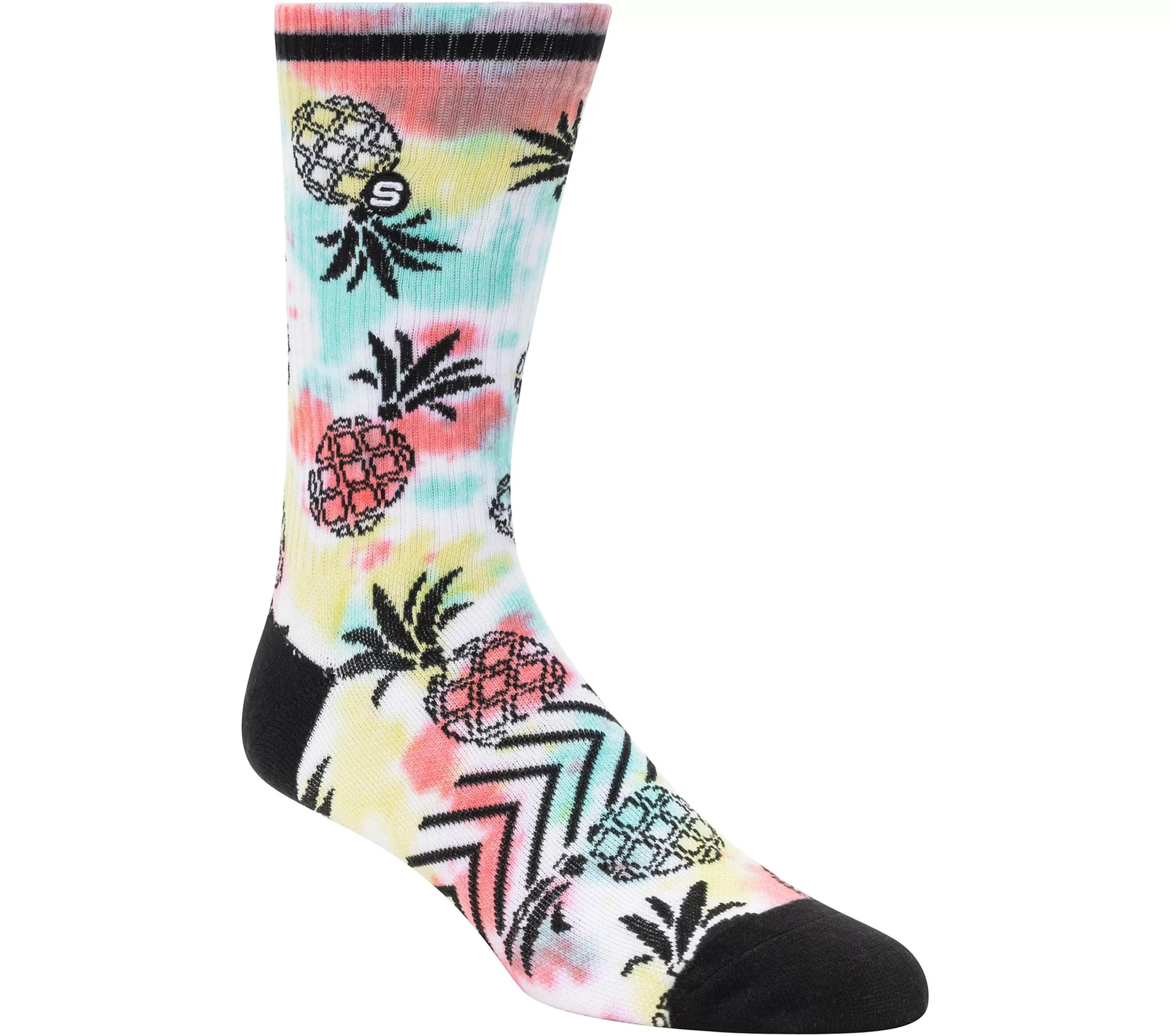 Pine Tie-Dye Crew Socks - 1 Pair-SKECHERS Outlet