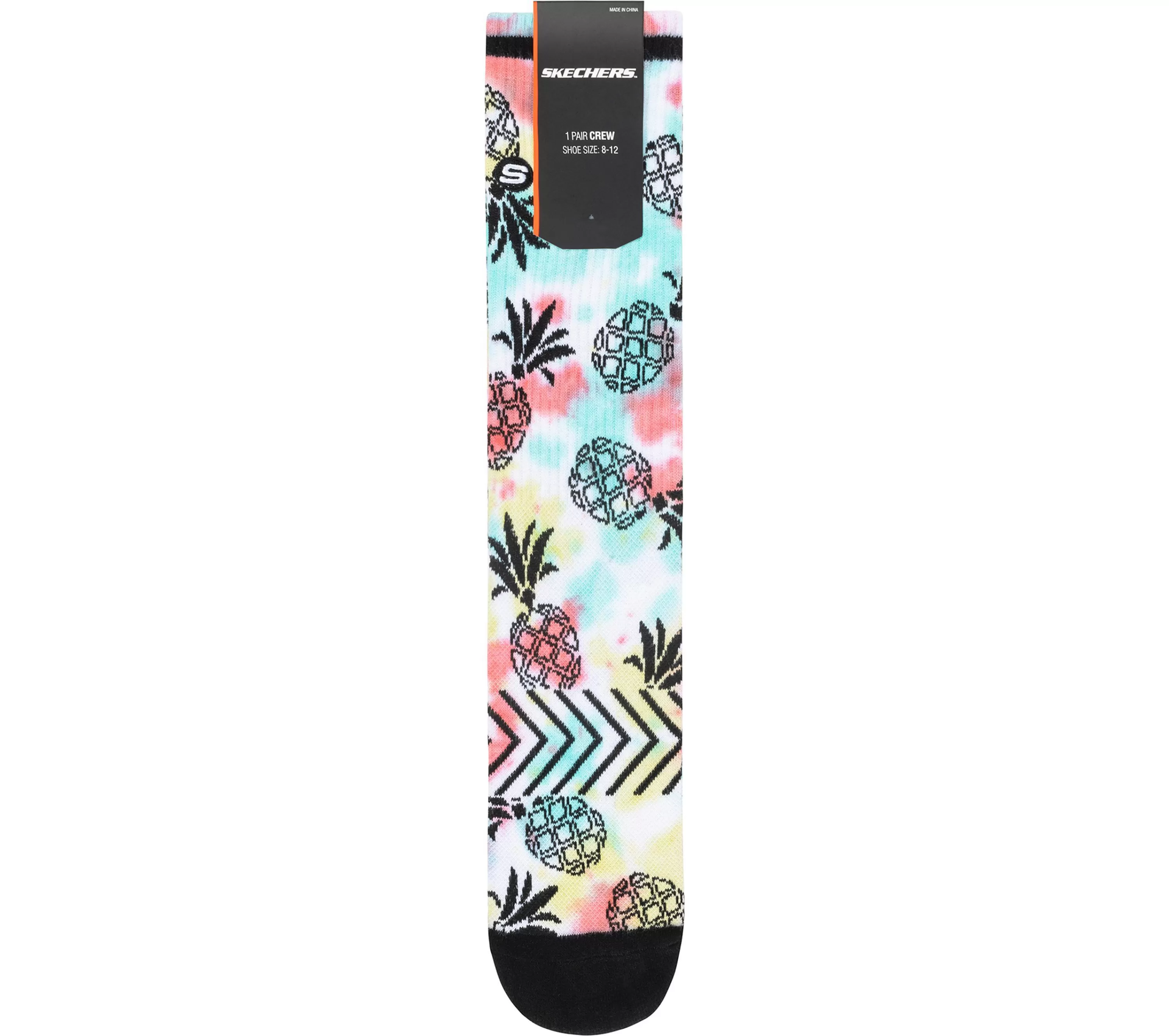 Pine Tie-Dye Crew Socks - 1 Pair-SKECHERS Outlet