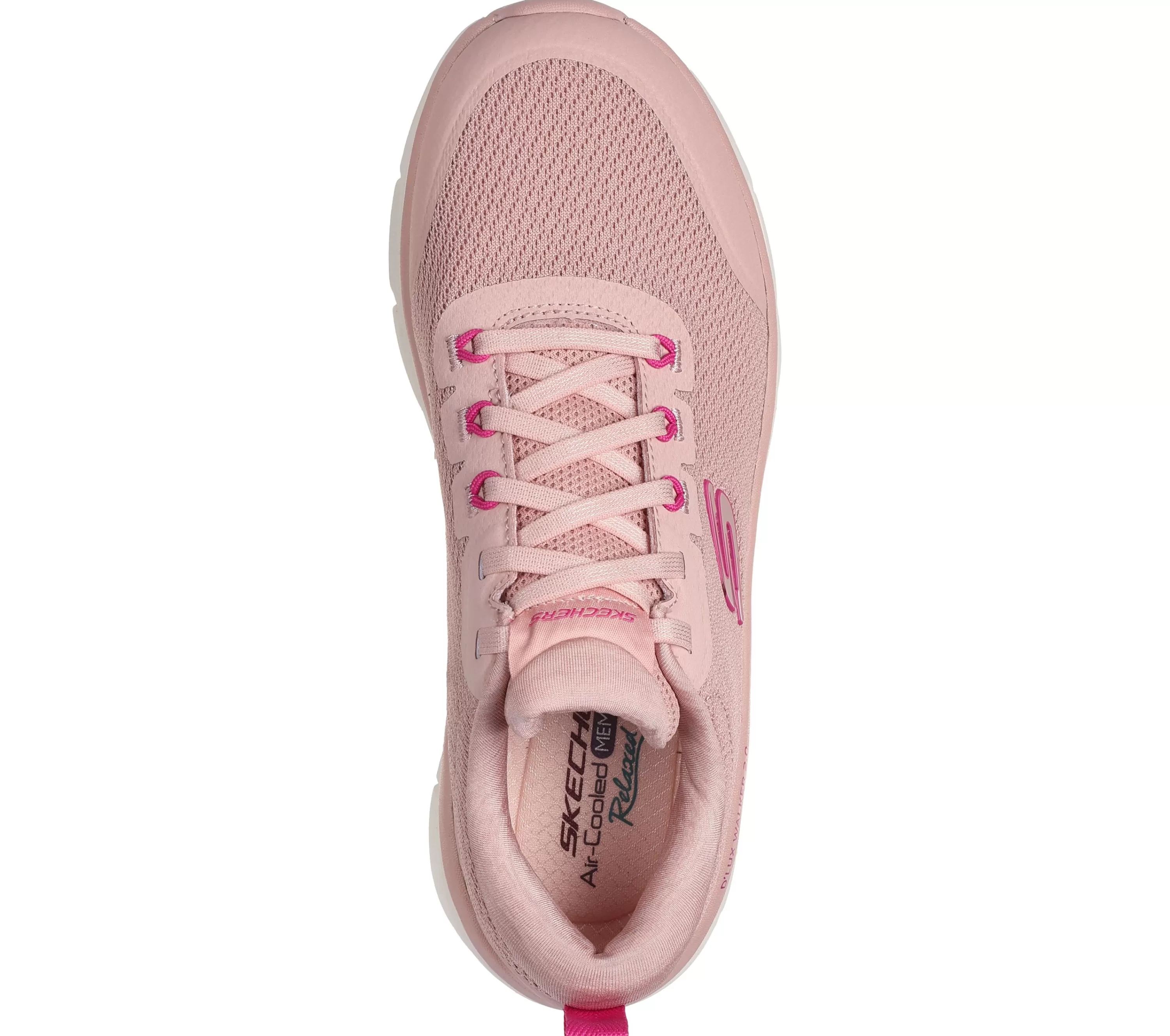 Relaxed Fit: D'Lux Walker 2.0 - Radiant Rose-SKECHERS Fashion