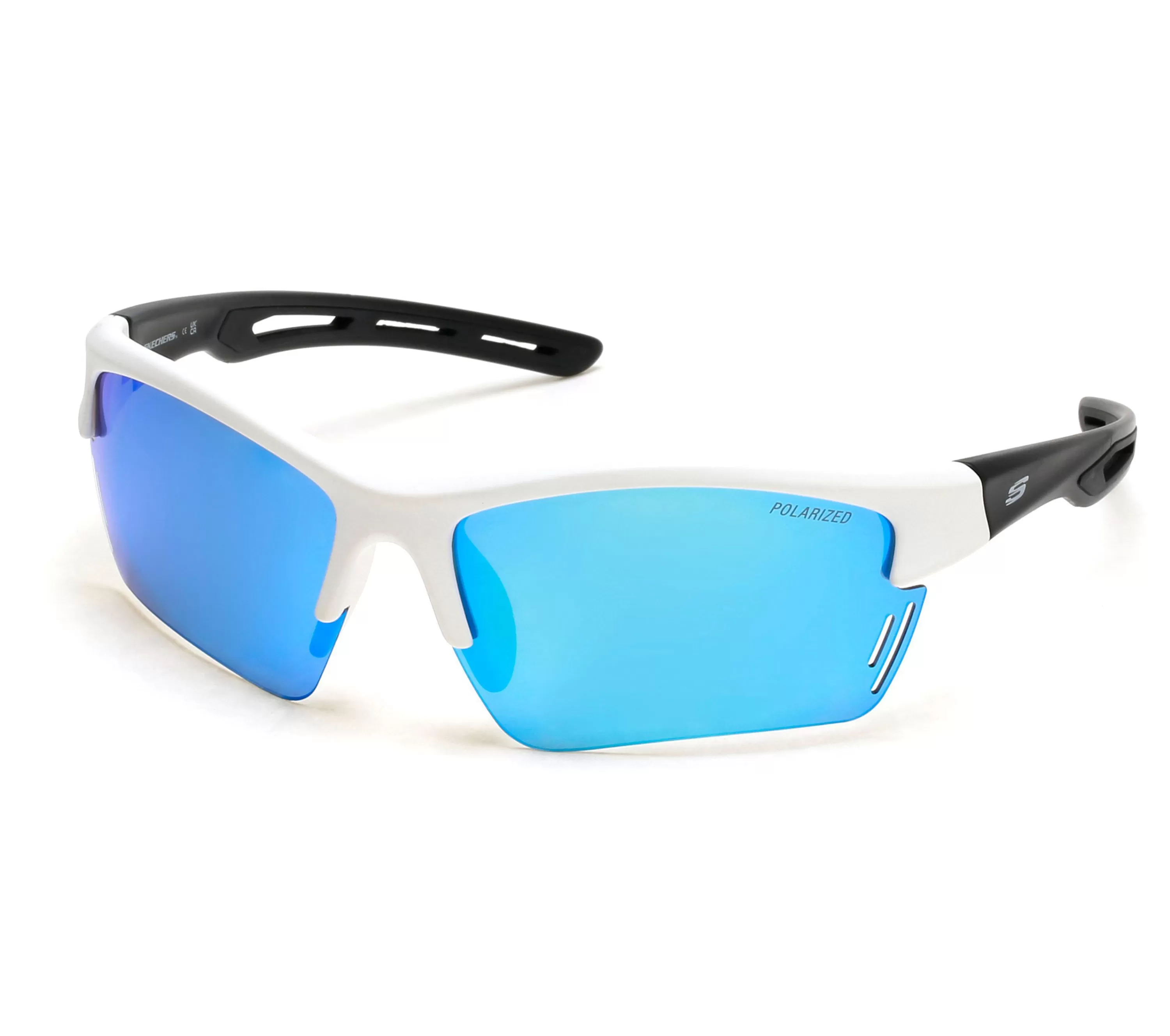 Semi-Rimless Sport Wrap Sunglasses-SKECHERS Discount