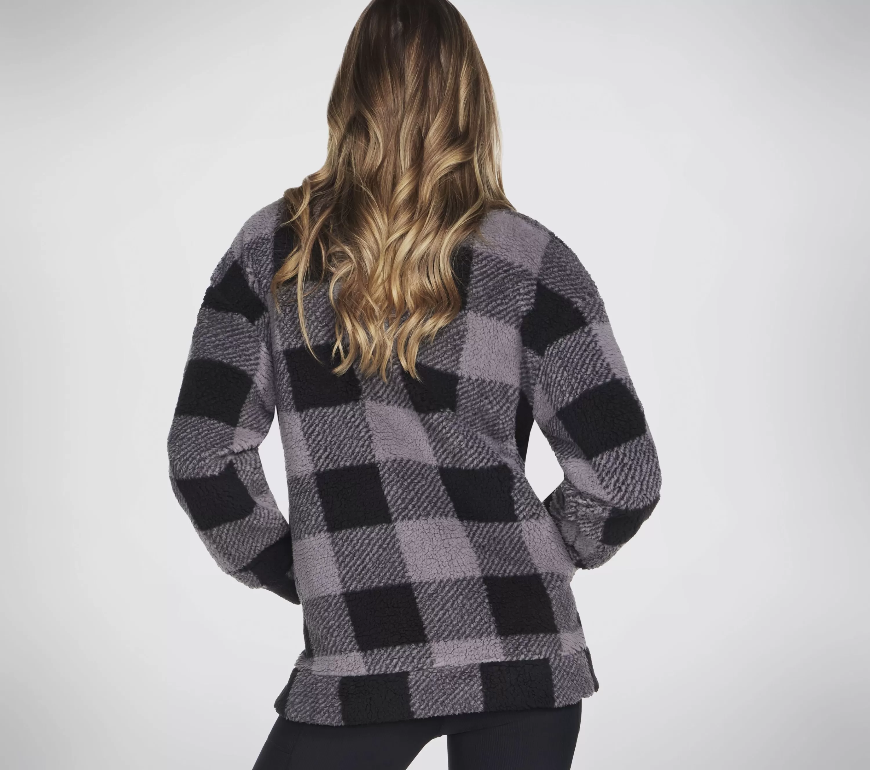 Skech Sherpa Plaid Jacket-SKECHERS Store