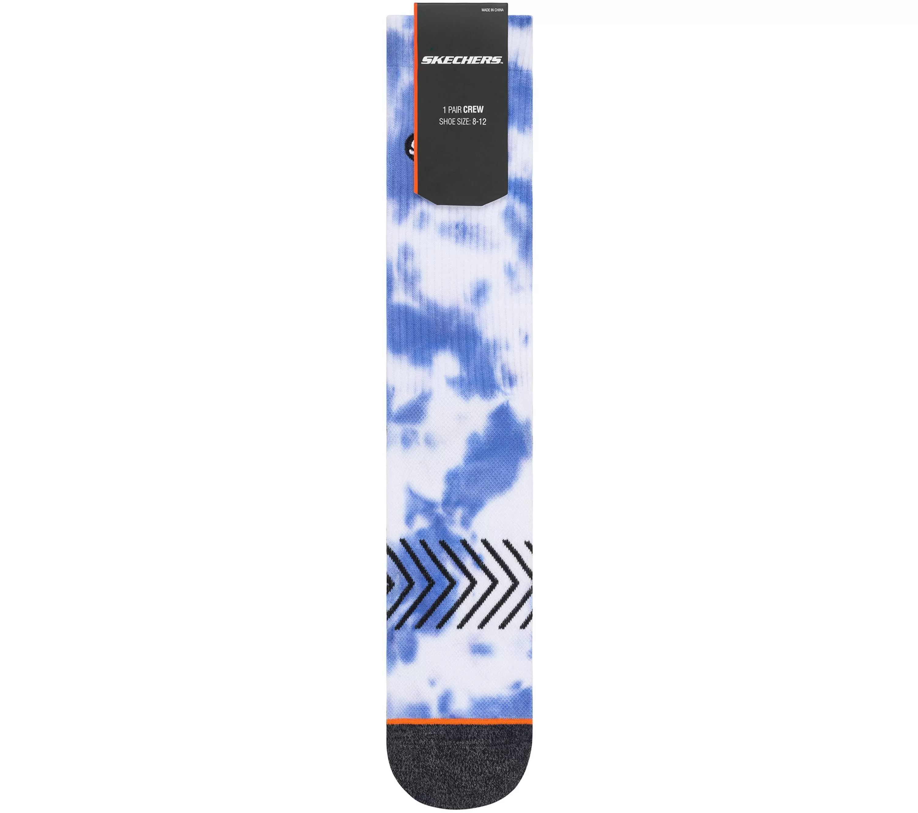 Accessories 1 Pack Tie Dye Crew Socks-SKECHERS Outlet