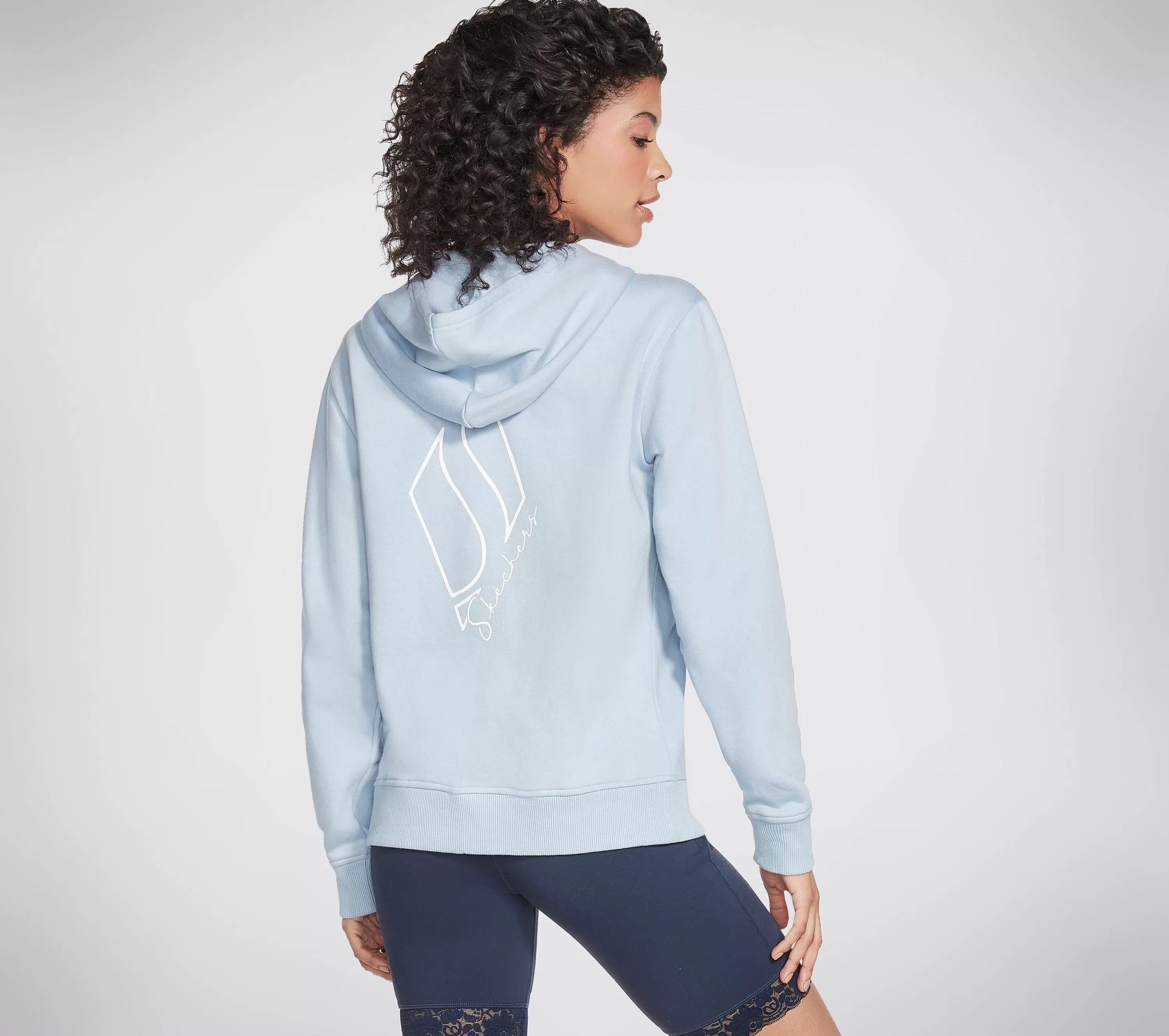 Apparel Diamond Crown Front Zip Hoodie-SKECHERS Best Sale