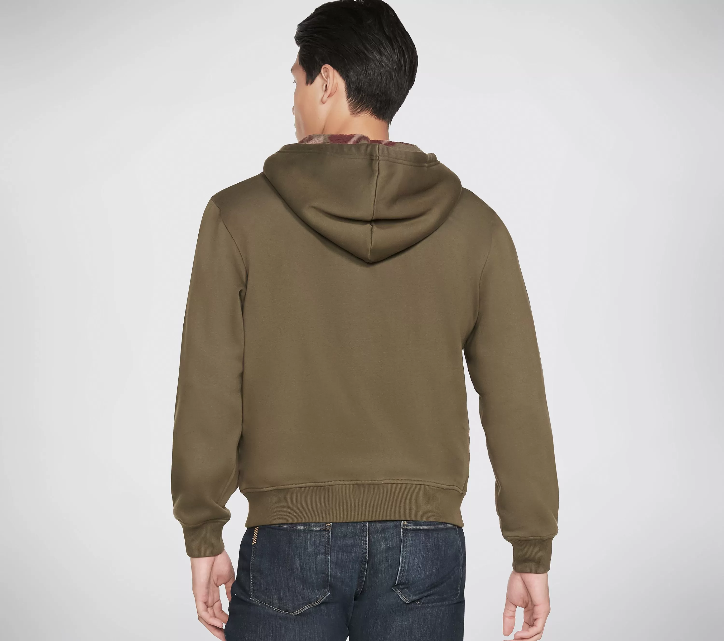 Apparel Sherpa Front Zip Hoodie-SKECHERS Hot