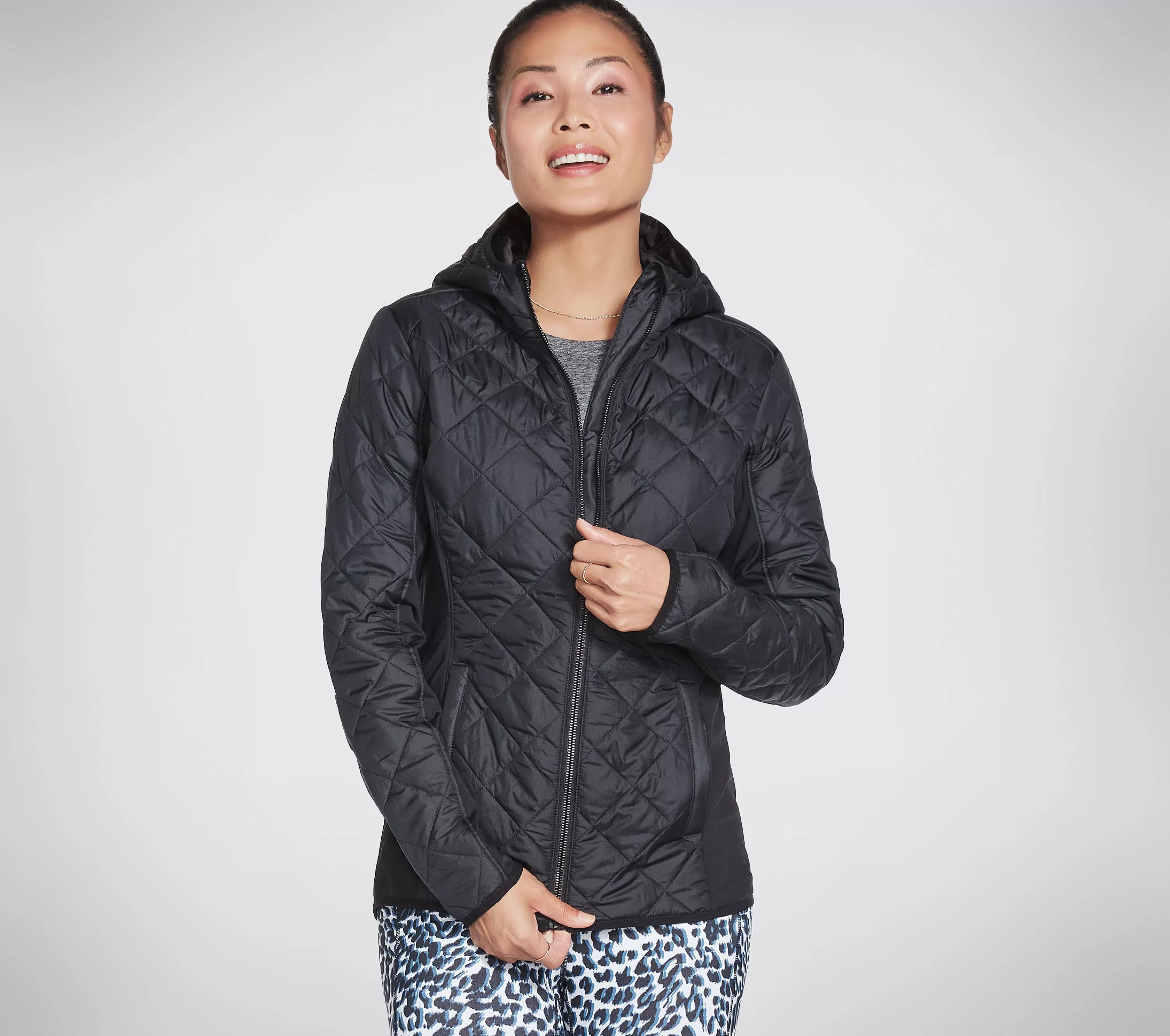 Gowalk Wear Everyday Puffer Jacket-SKECHERS New