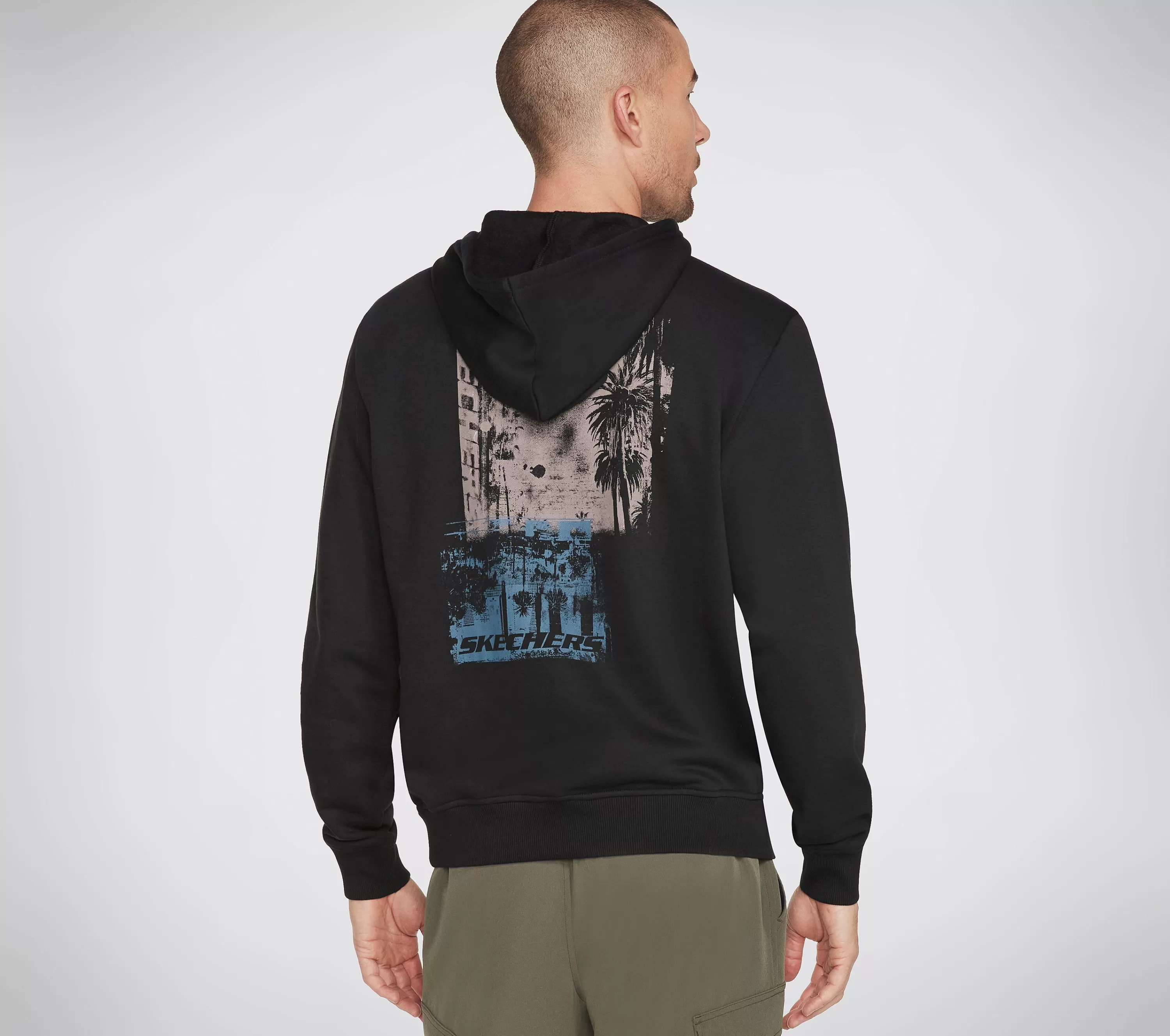 Palm Tree Dreams Pullover Hoodie-SKECHERS Clearance