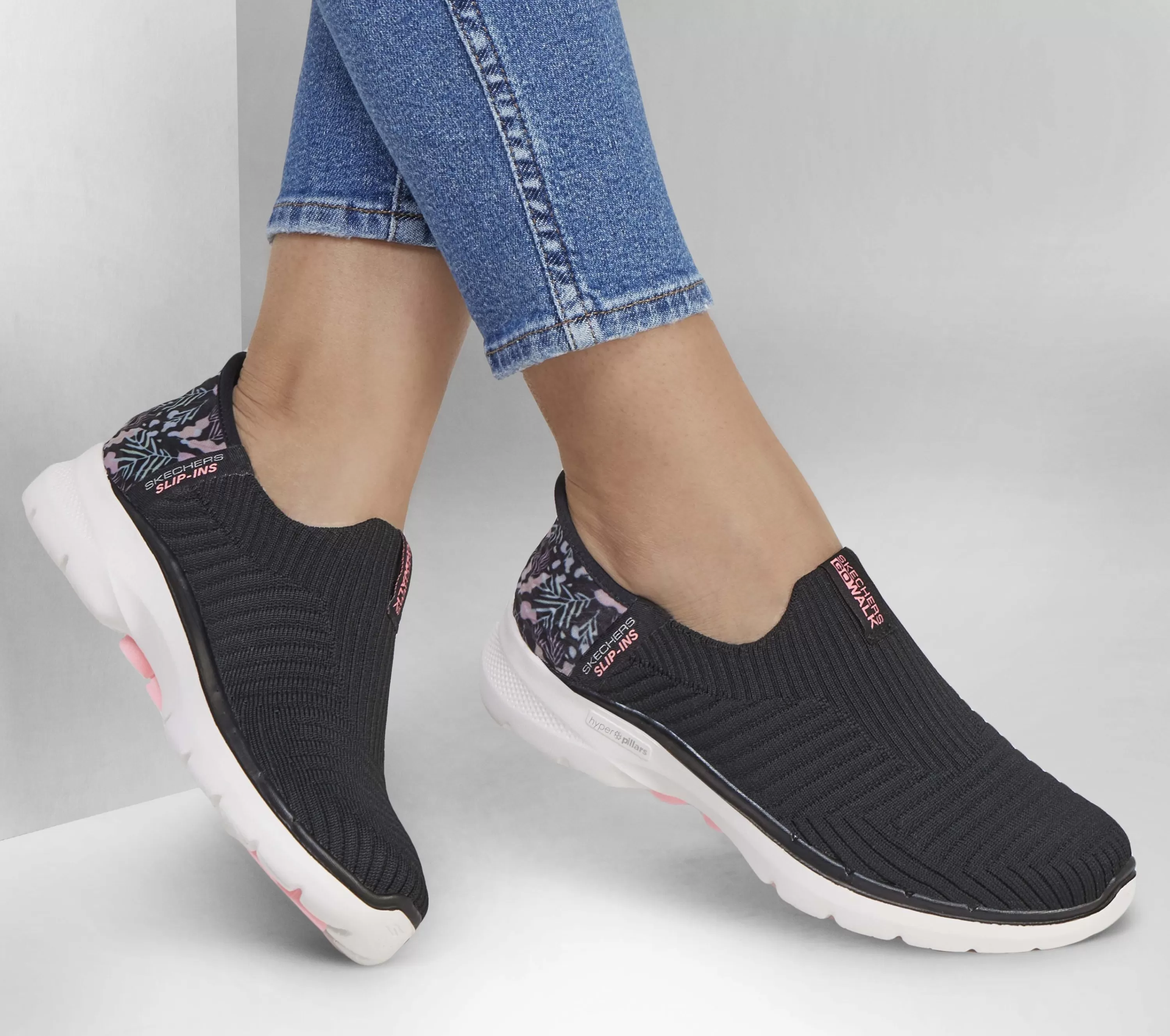 Slip-Ins: Go Walk 6 - Tropical Bay-SKECHERS Clearance