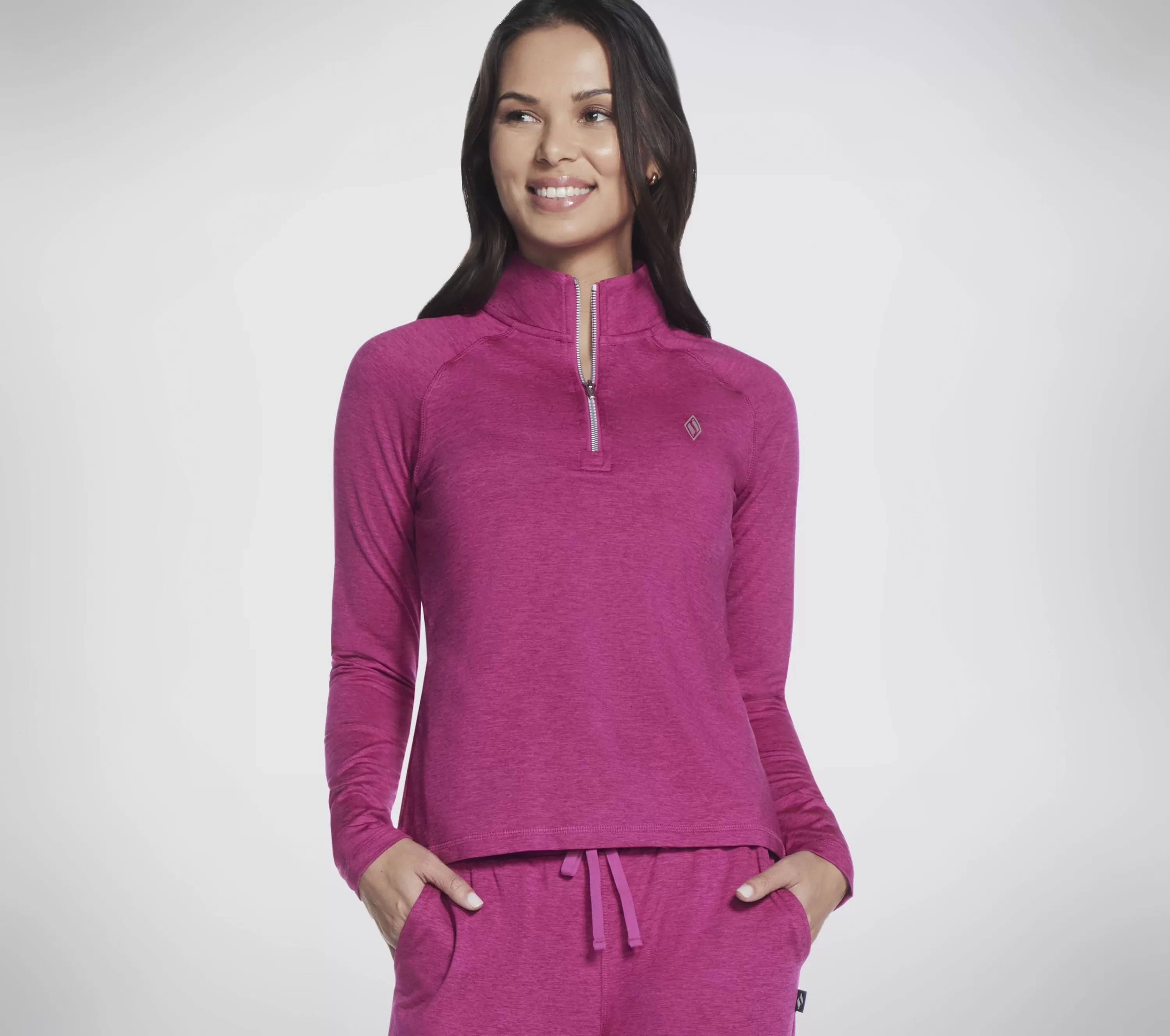 Skech-Knits Ultra Go 1/4 Zip-SKECHERS Hot