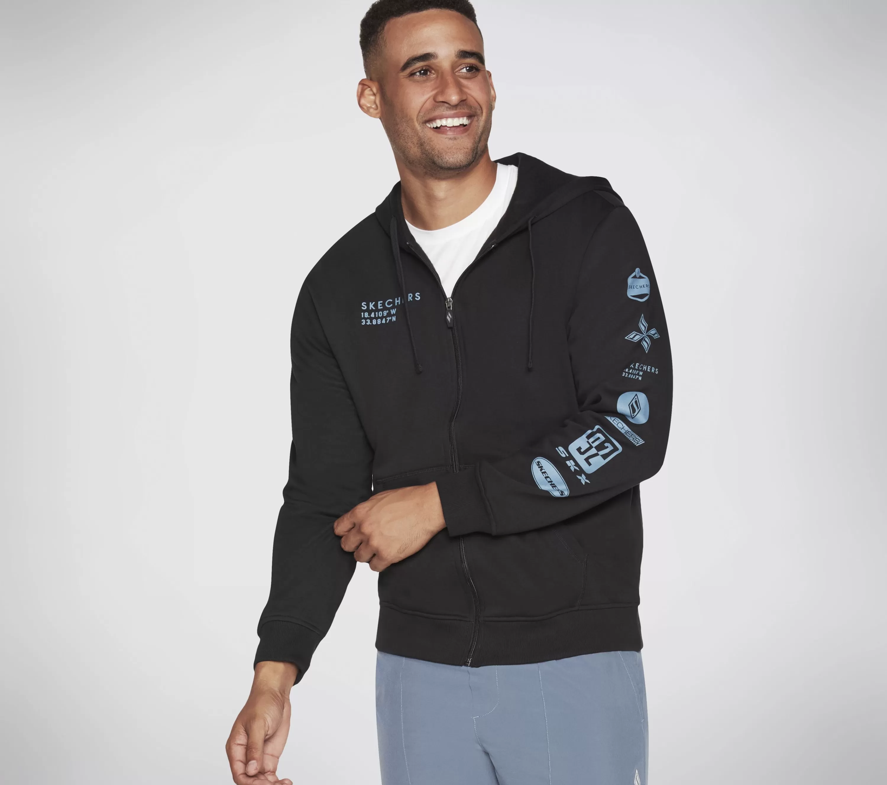 Skech-Sweats Overland Full Zip Hoodie-SKECHERS Online